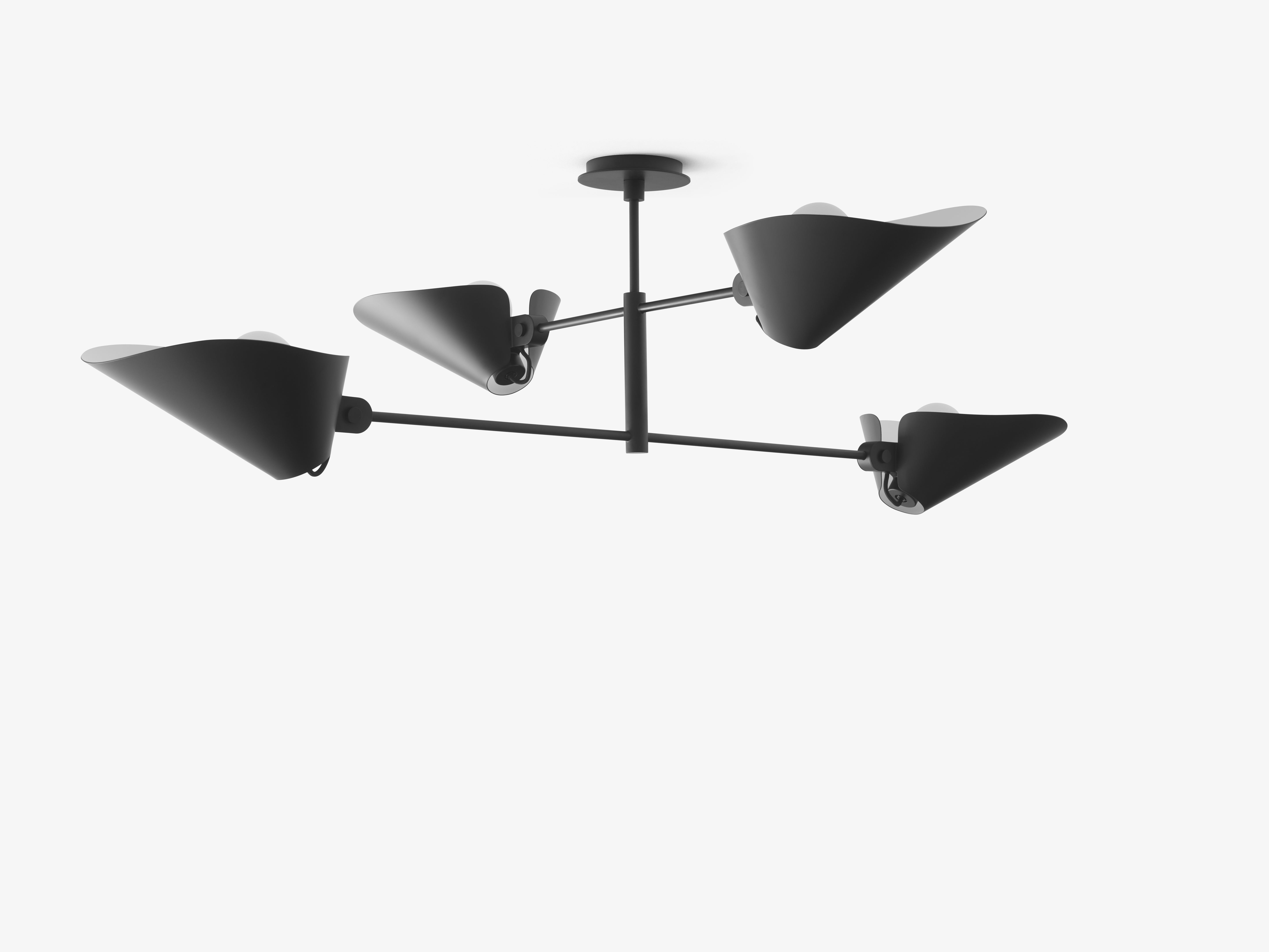 BONNET black chandelier