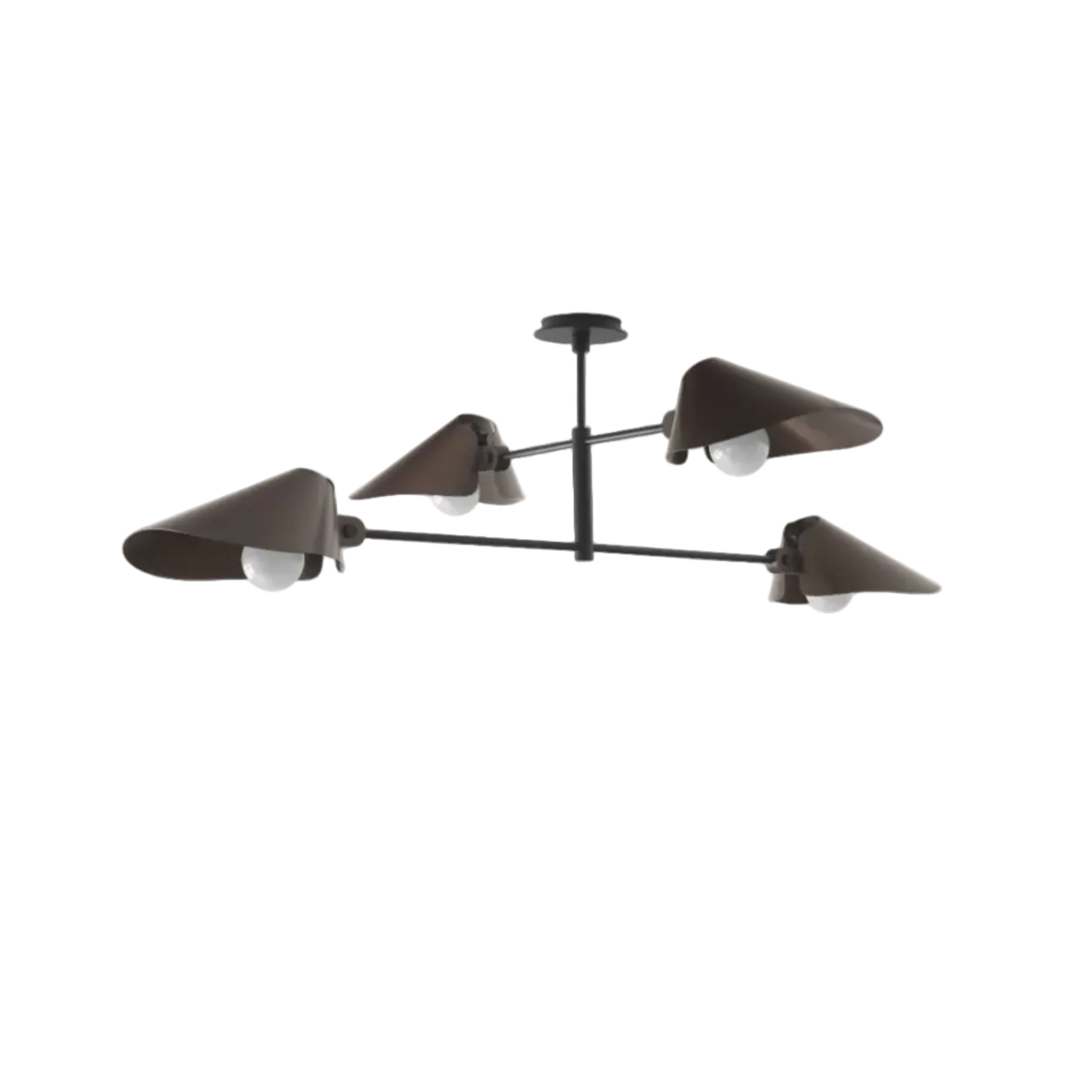 BONNET brown chandelier