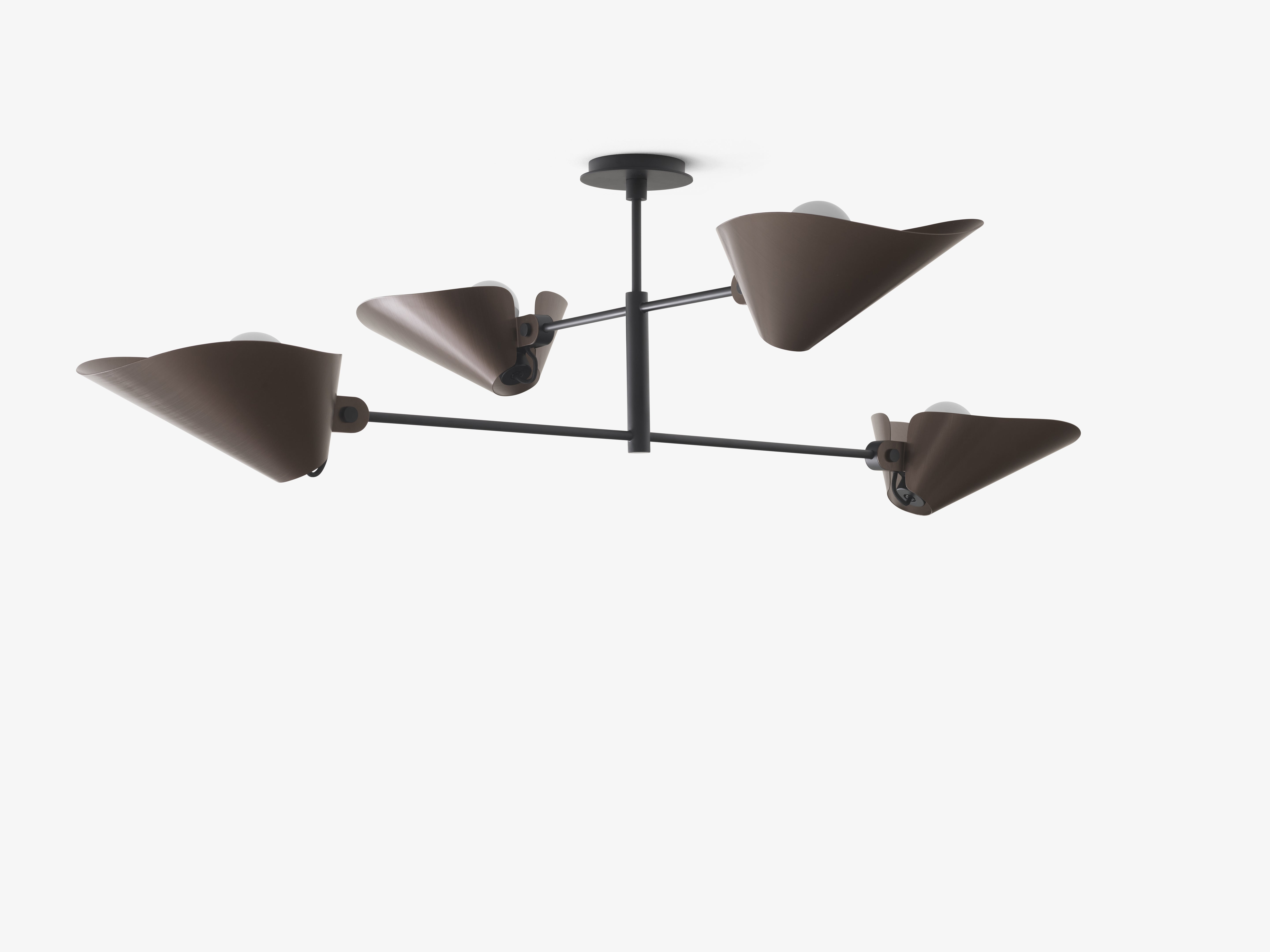 BONNET brown chandelier