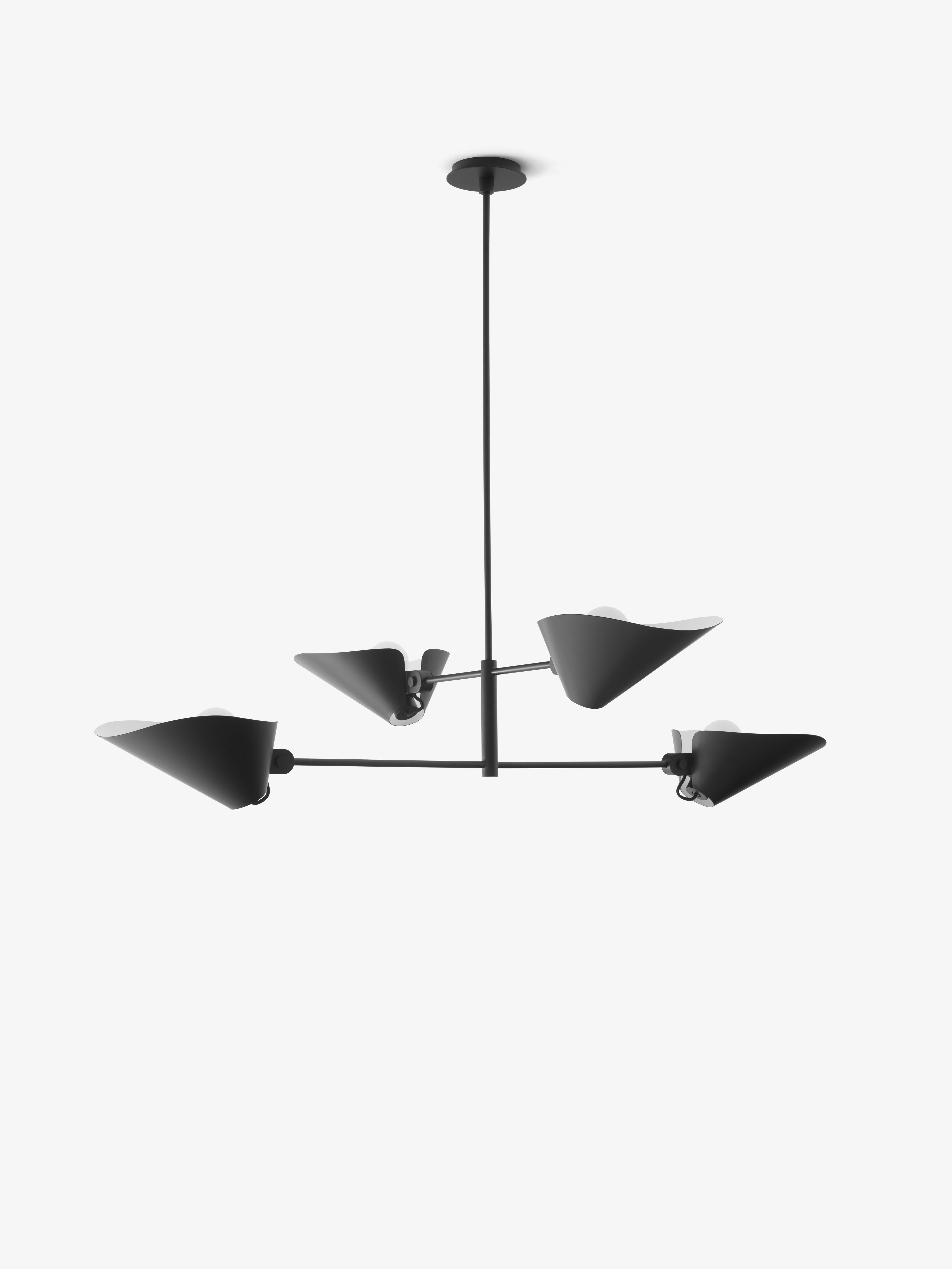 BONNET black chandelier