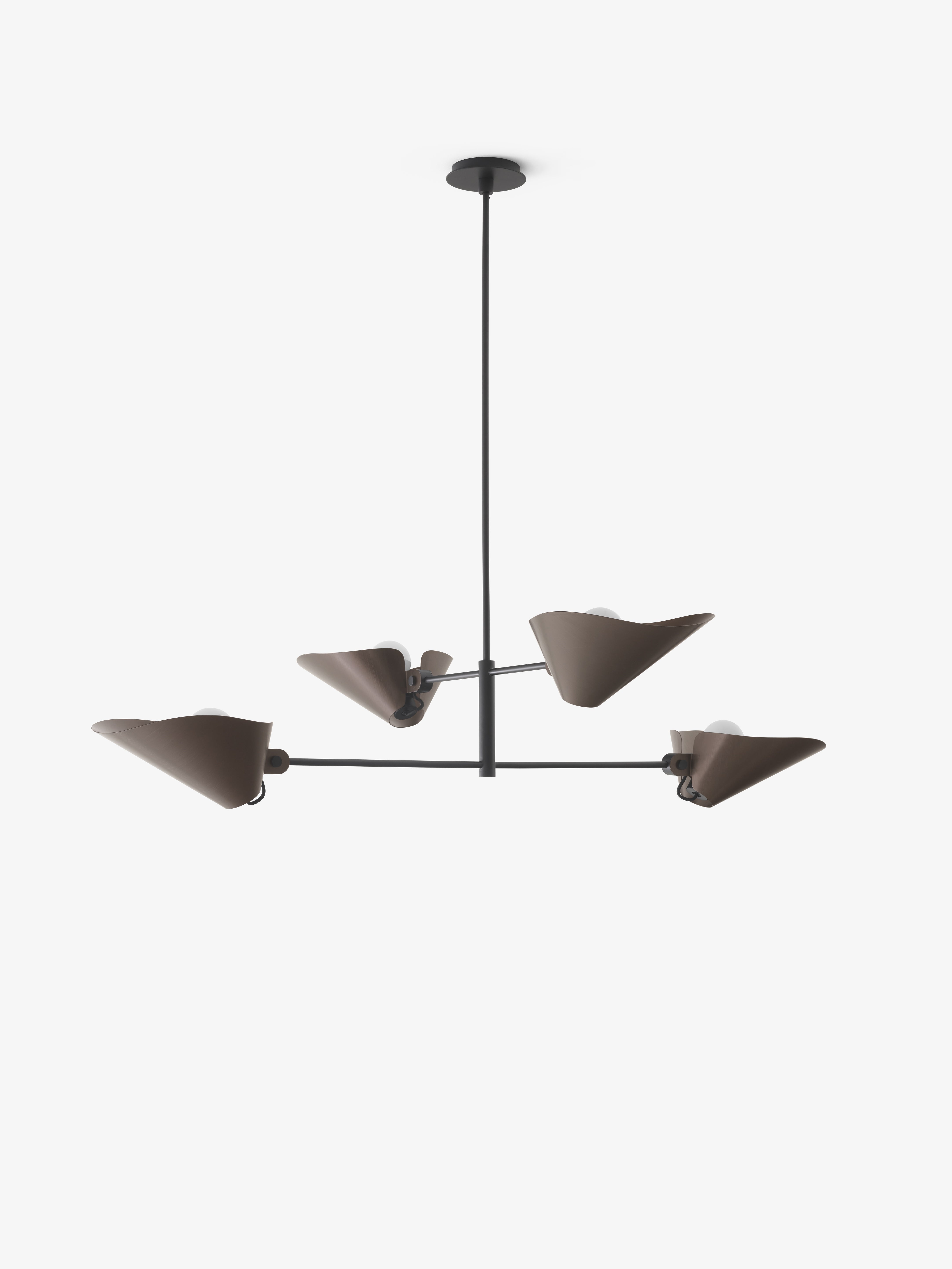 BONNET brown chandelier