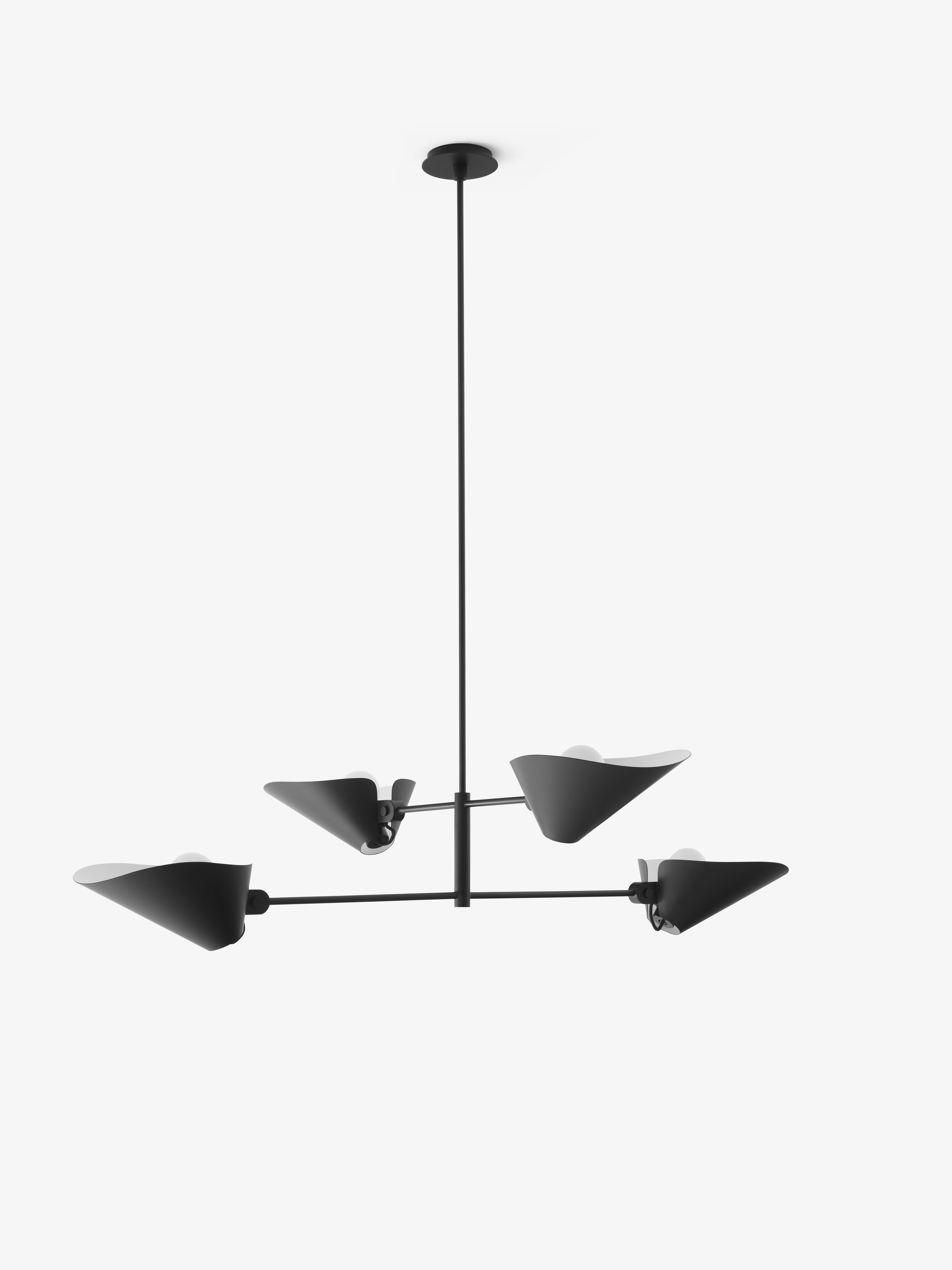 BONNET black chandelier