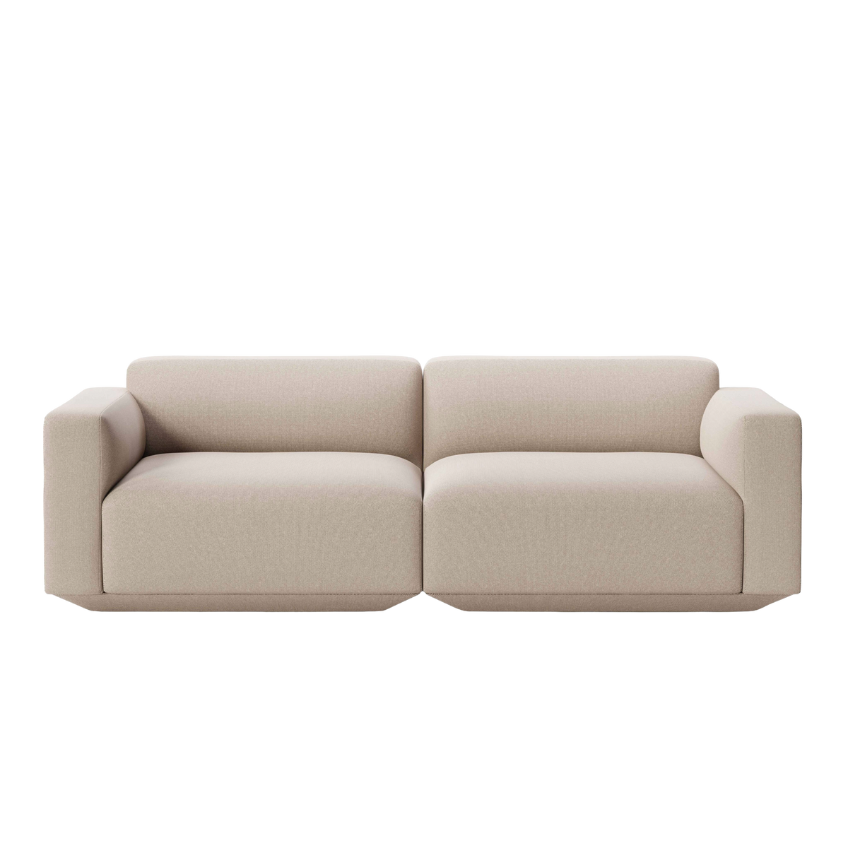 3-Seater Modular Sofa DEVELIUS Beige