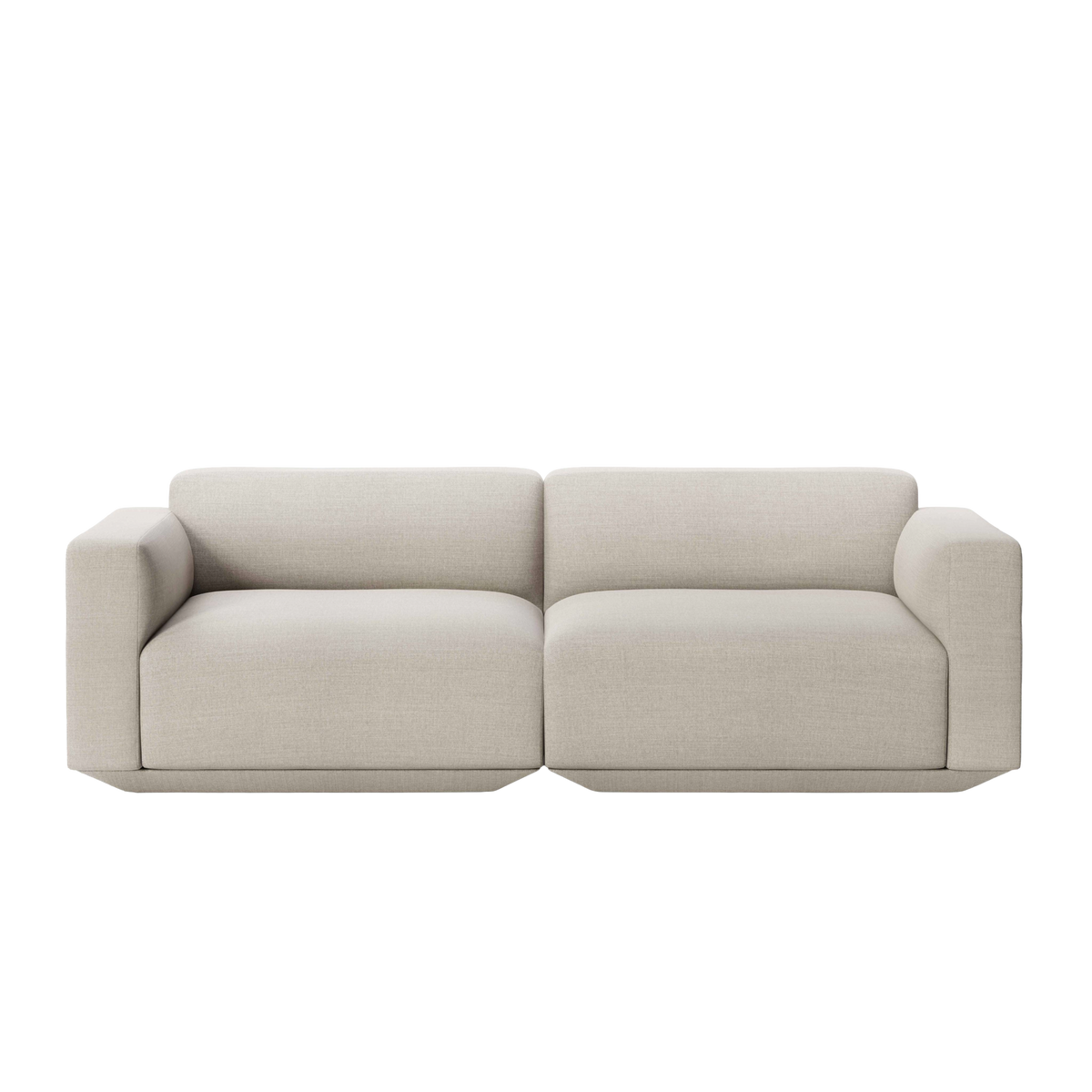 3-Seater Modular Sofa DEVELIUS Cream