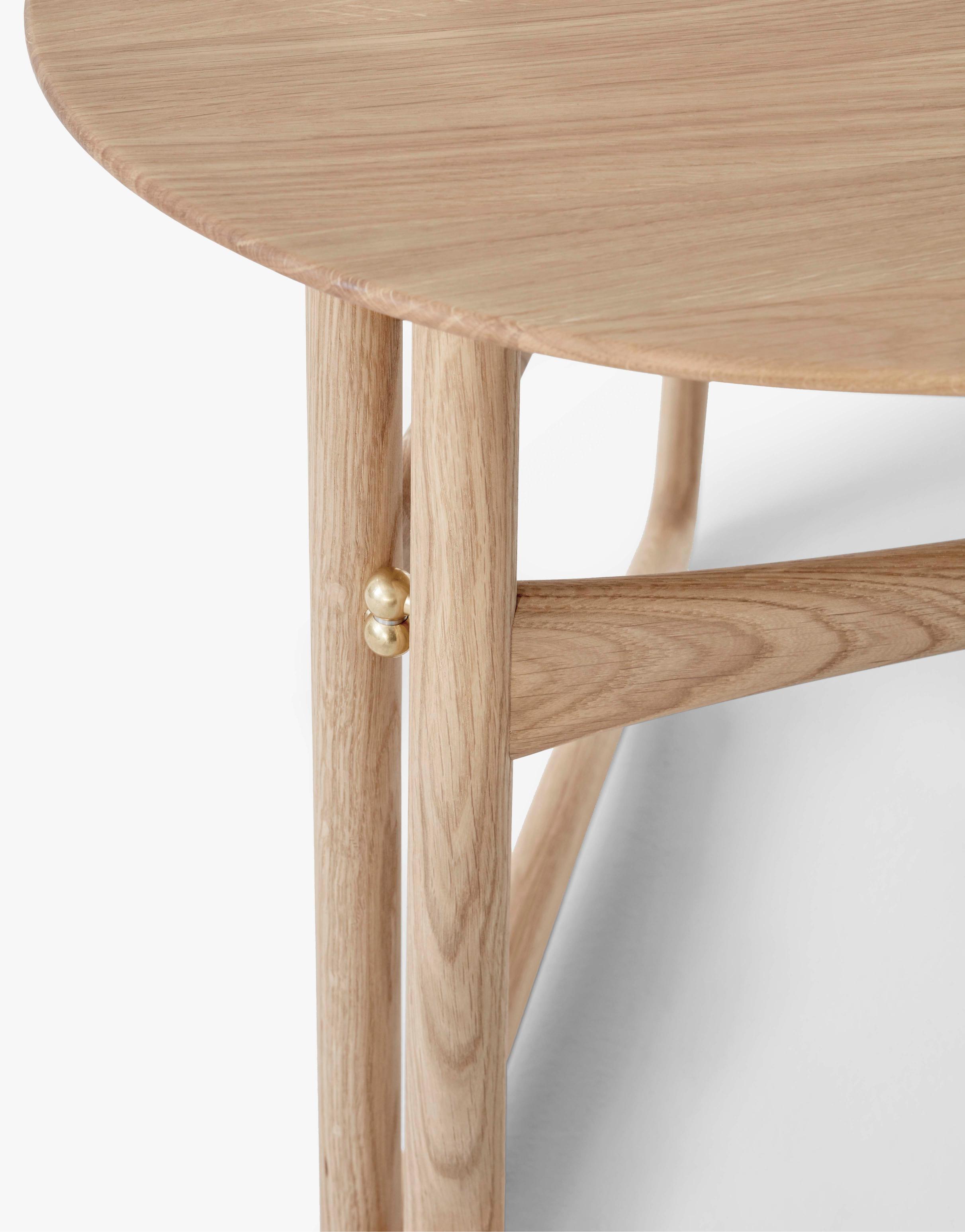 Folding Coffee Table DROP LEAF HM5 oiled oak wood
