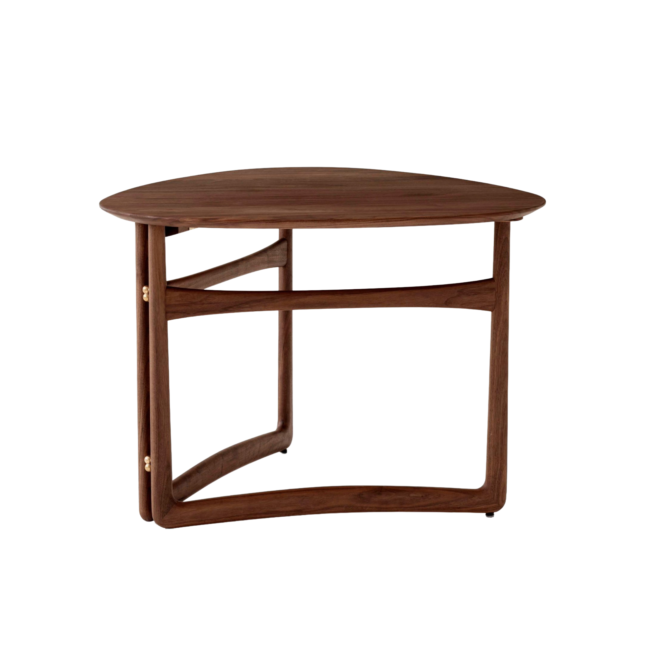Folding Coffee Table DROP LEAF HM5 oiled walnut wood