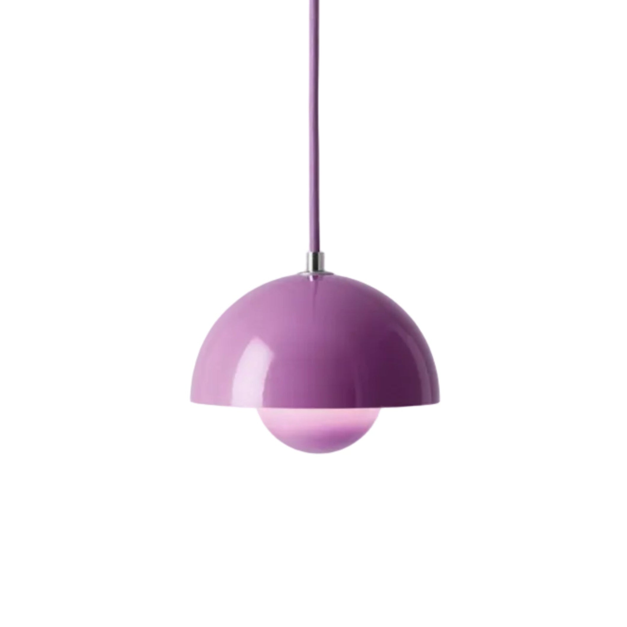 FLOWERPOT pendant lamp in fuchsia