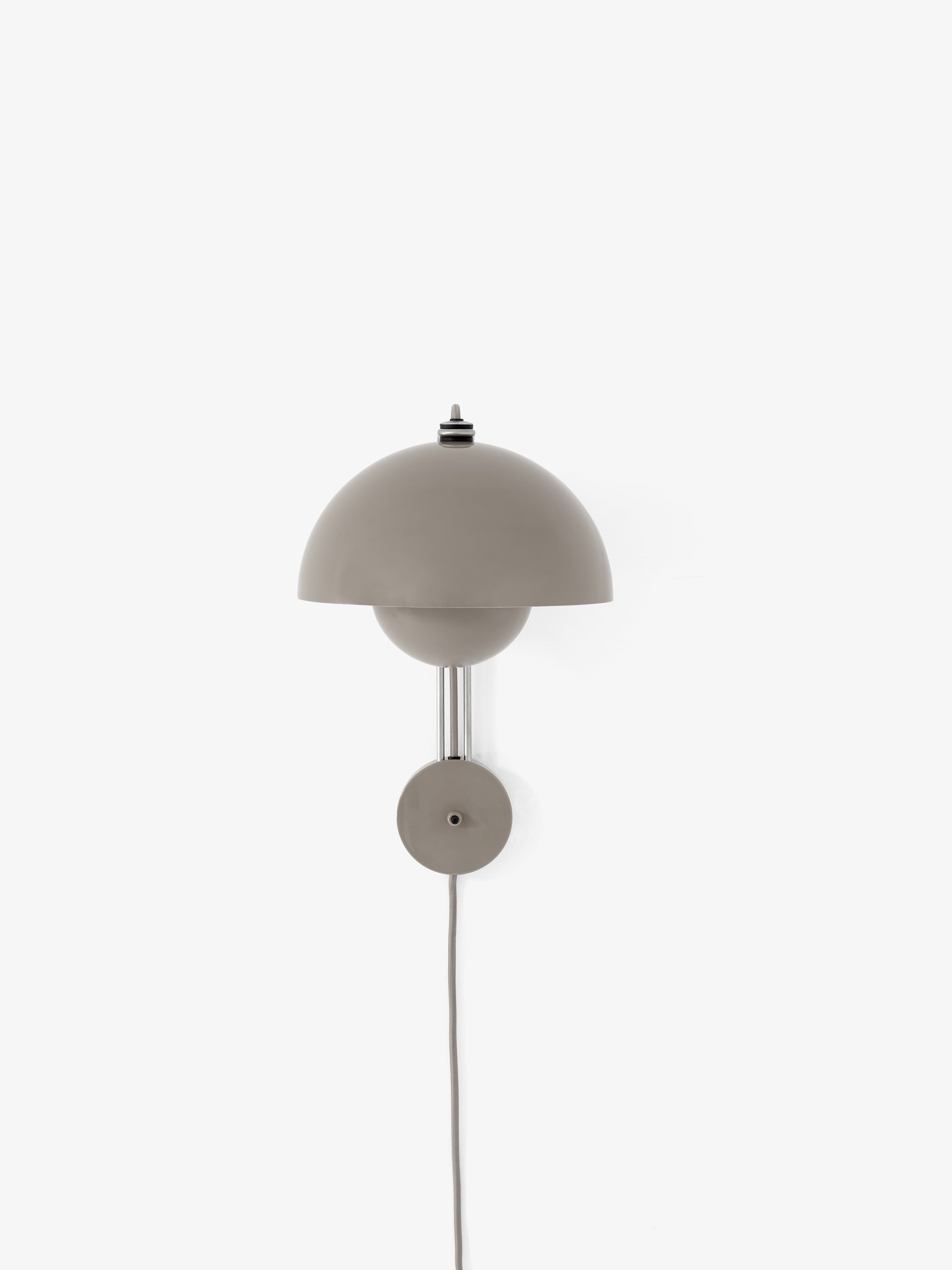 FLOWERPOT VP8 Wall Lamp in Gray Beige