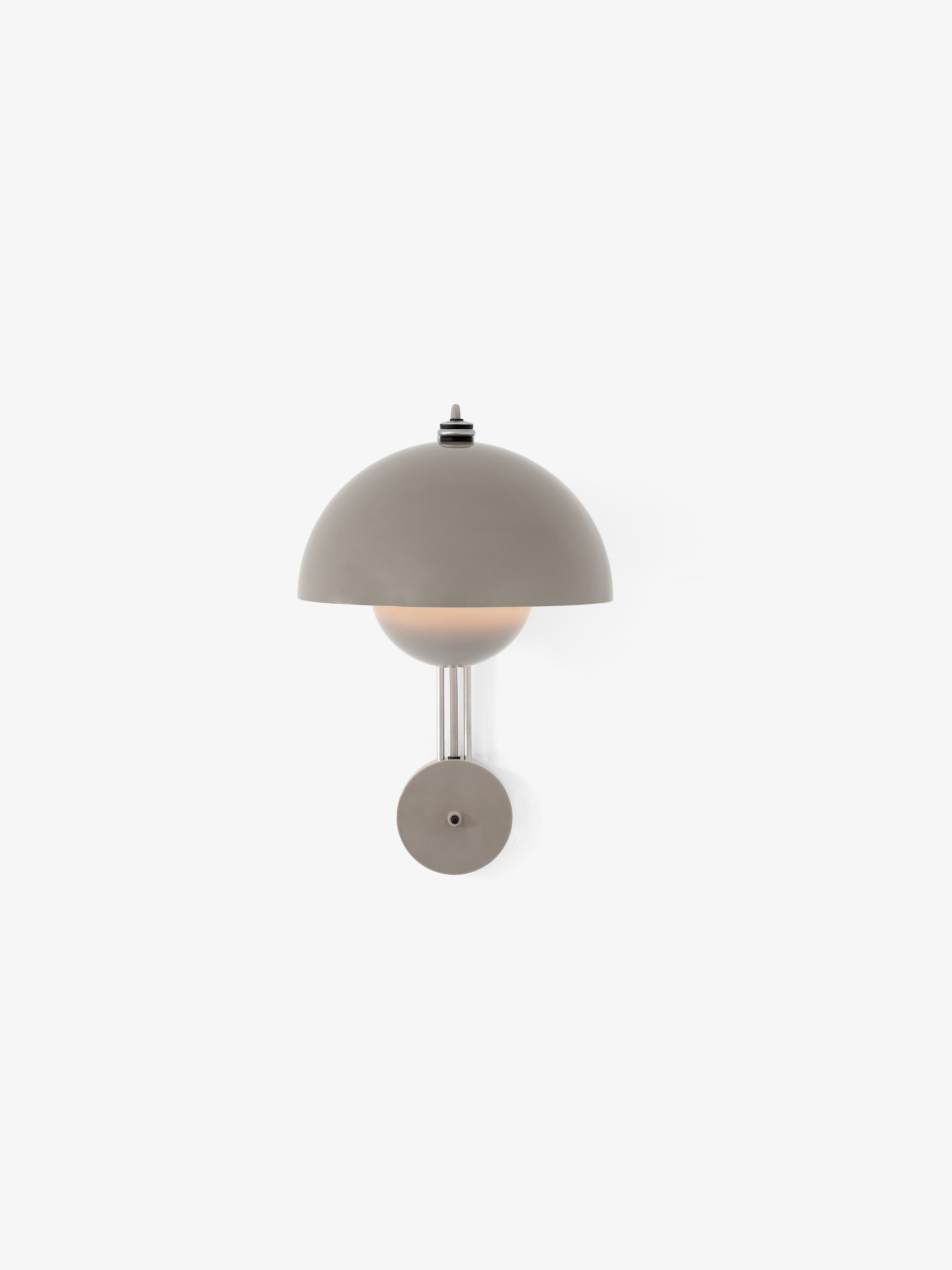 FLOWERPOT VP8 Wall Lamp in Gray Beige