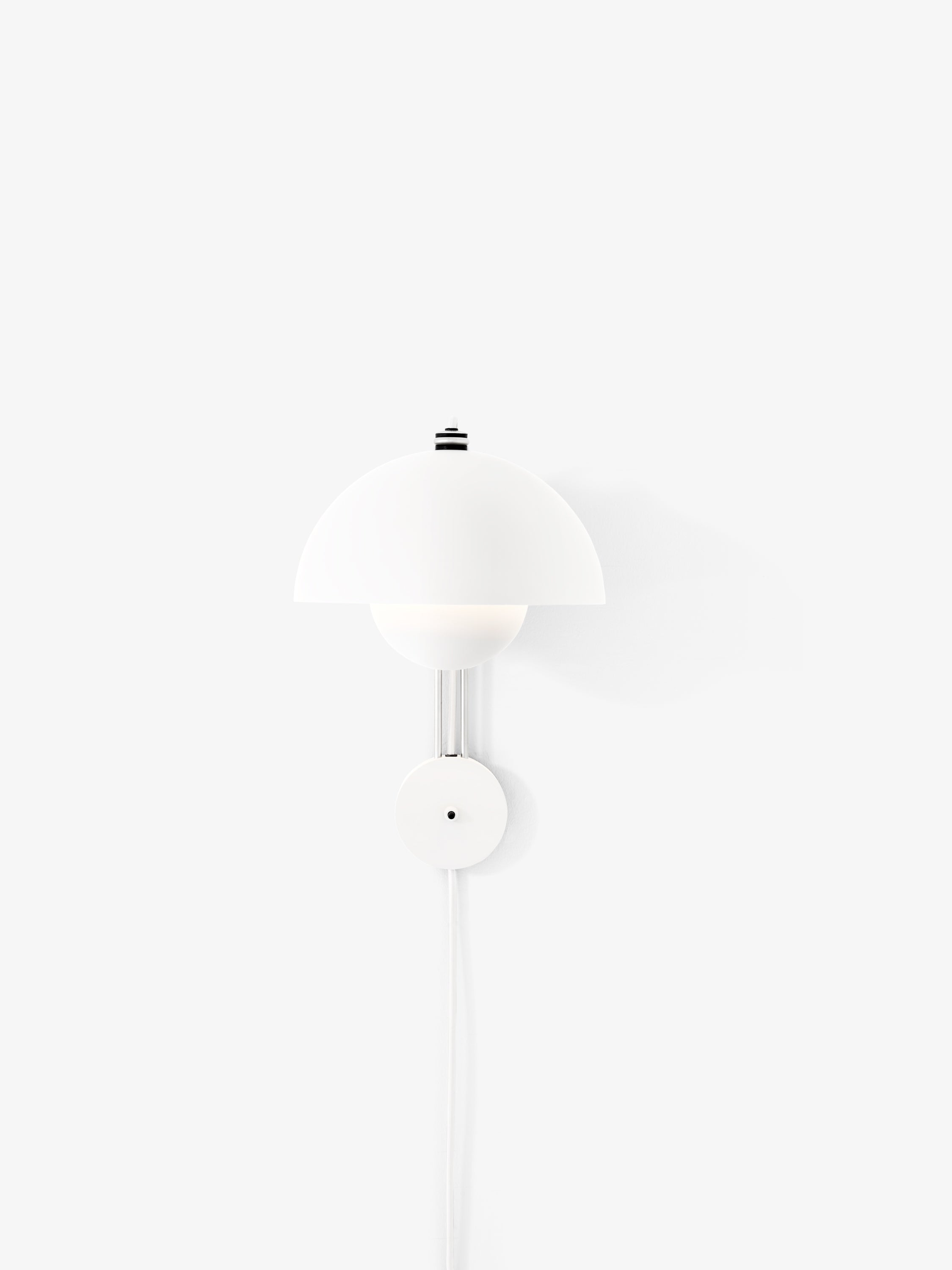 FLOWERPOT VP8 Wall Lamp in Matte White