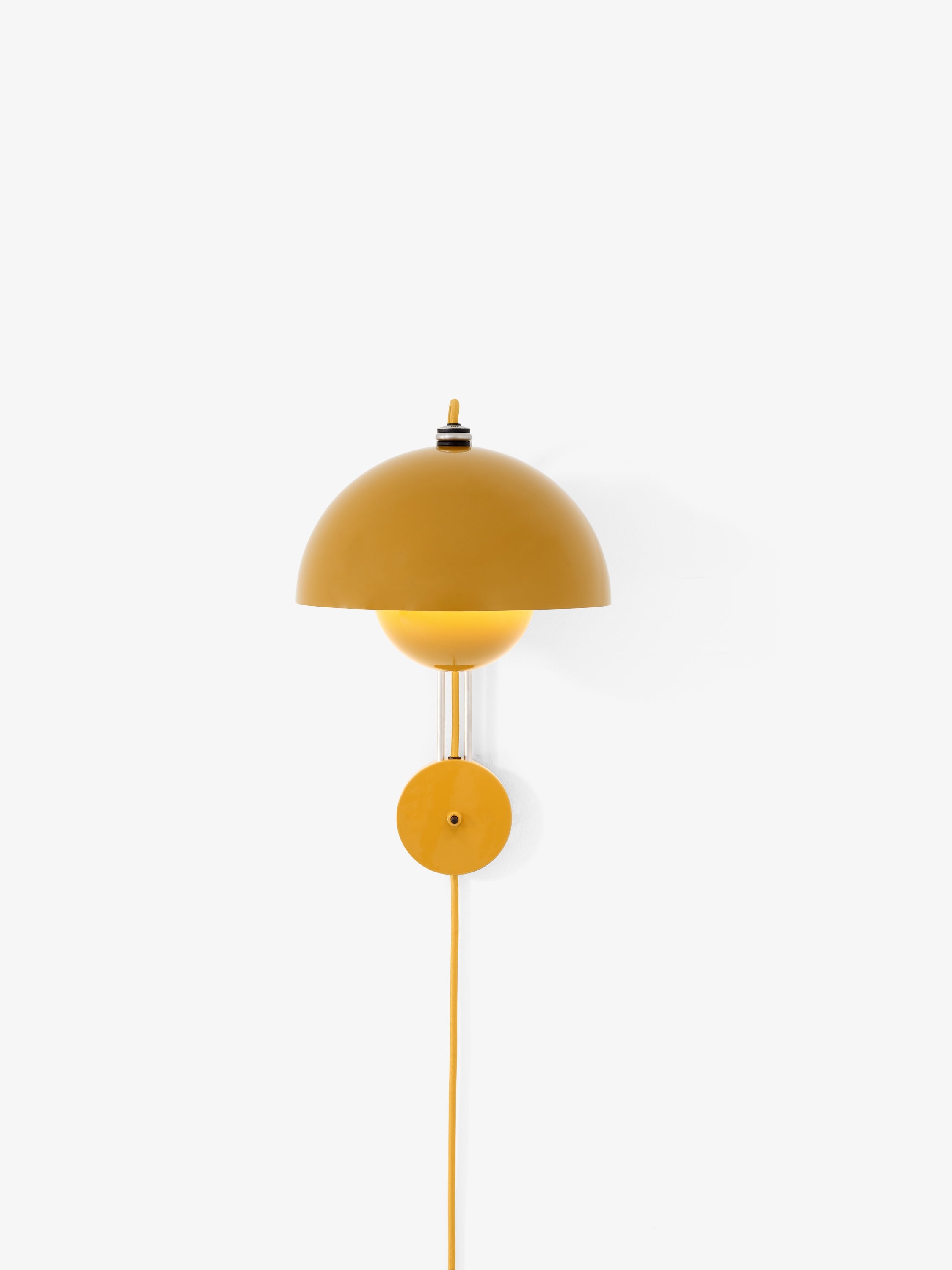 FLOWERPOT VP8 Wall Lamp in Mustard