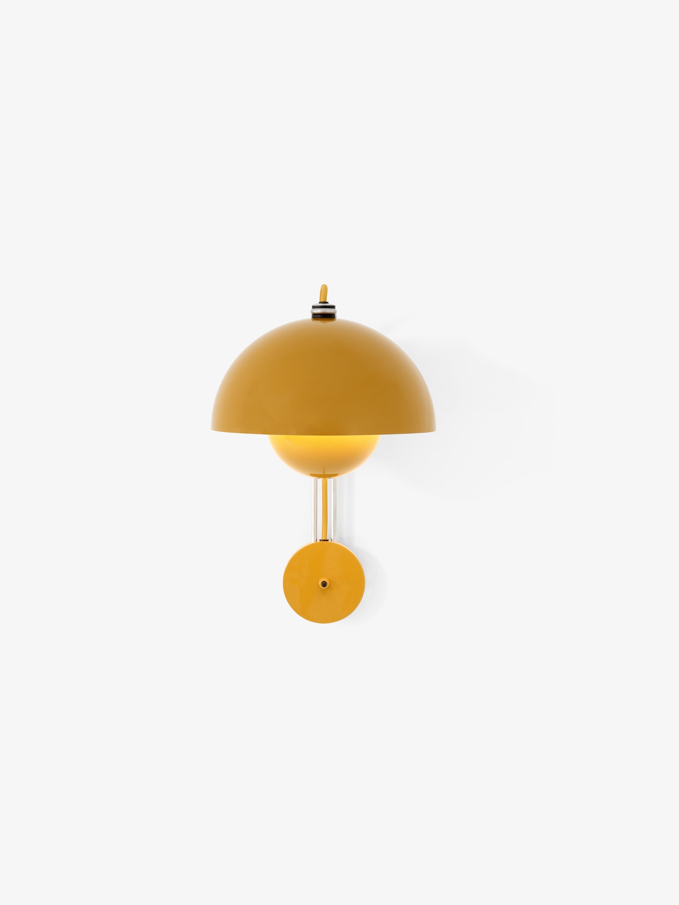 FLOWERPOT VP8 Wall Lamp in Mustard