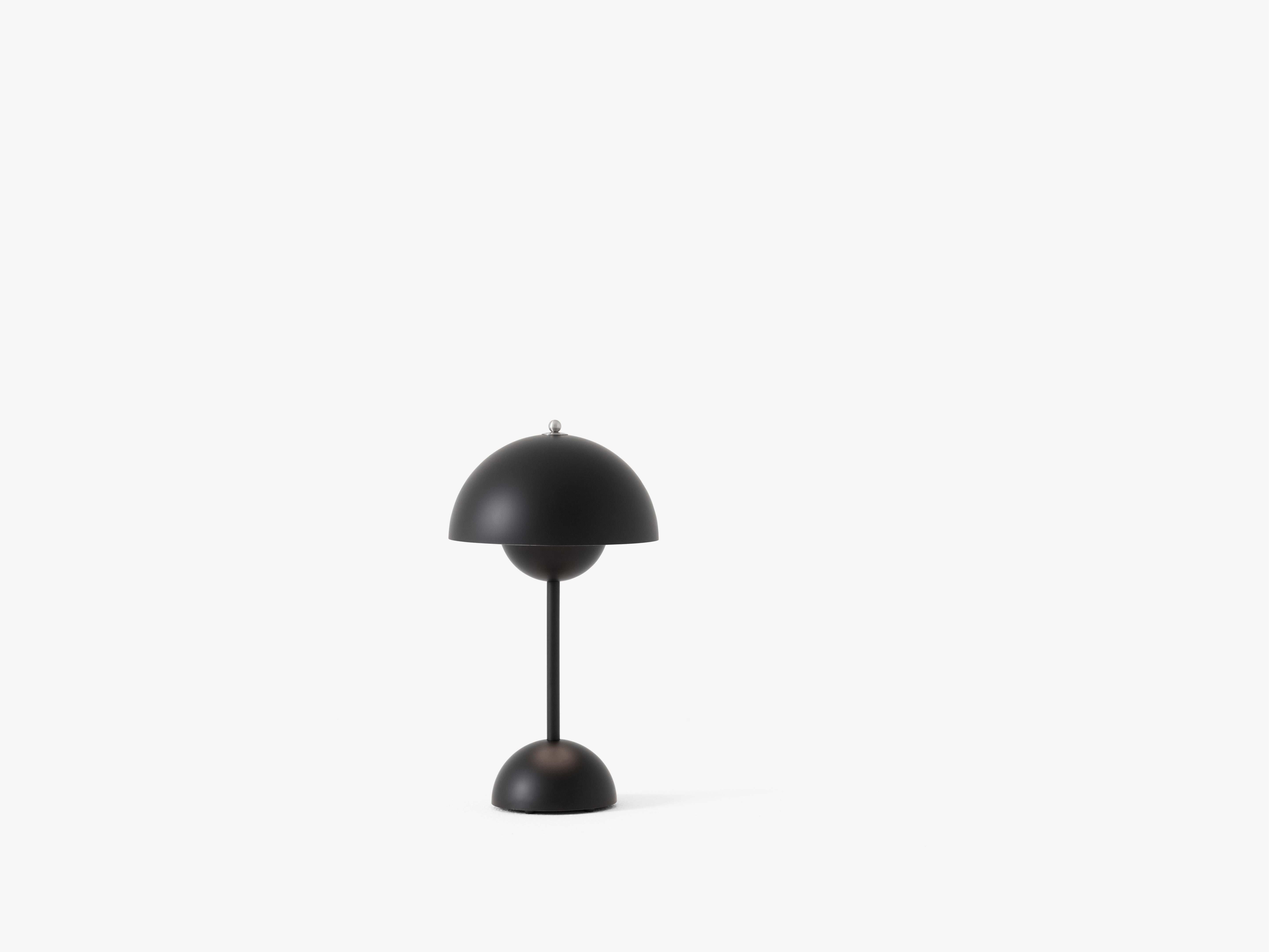 Portable lamp FLOWERPOT VP9 matte black