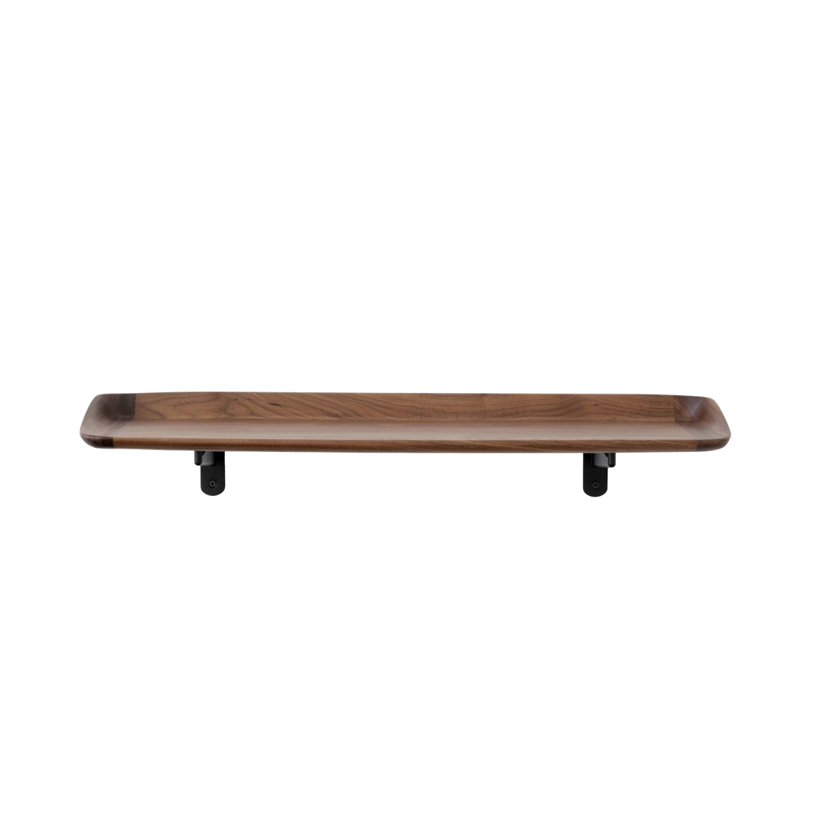GUILD wall shelf in oiled walnut