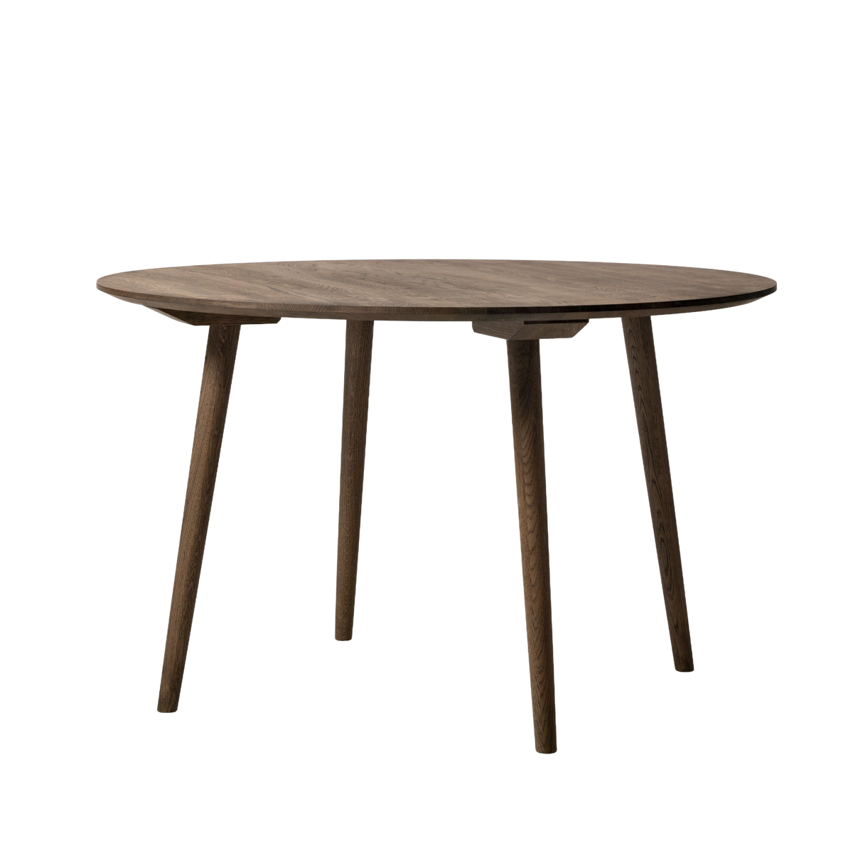 IN BETWEEN Round Table Smoked Oiled Oak