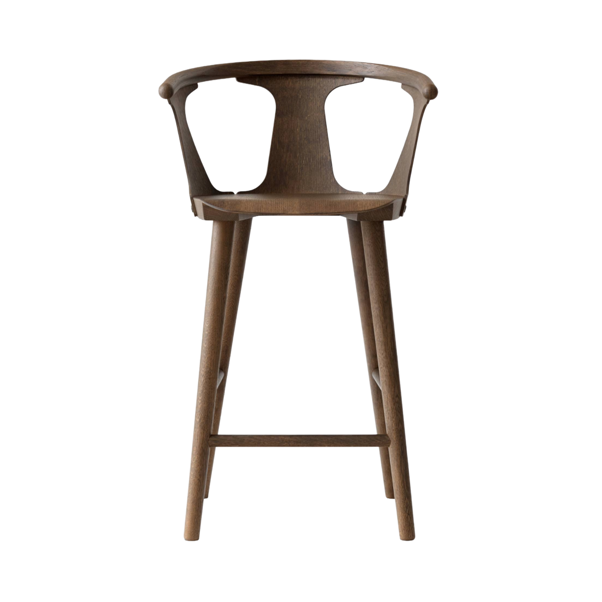 IN BETWEEN Stool smoked oiled oak