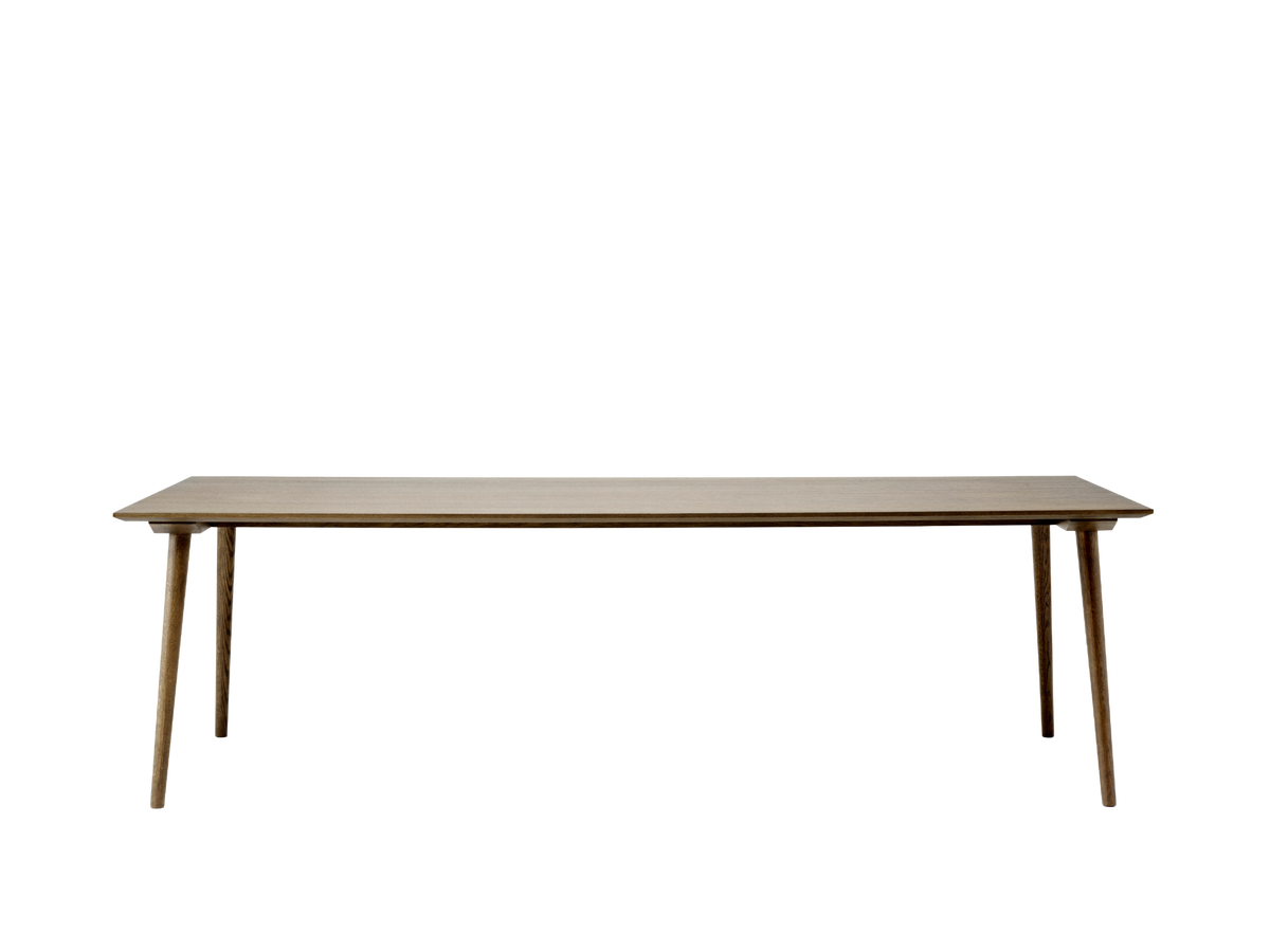 IN BETWEEN Table smoked lacquered oak
