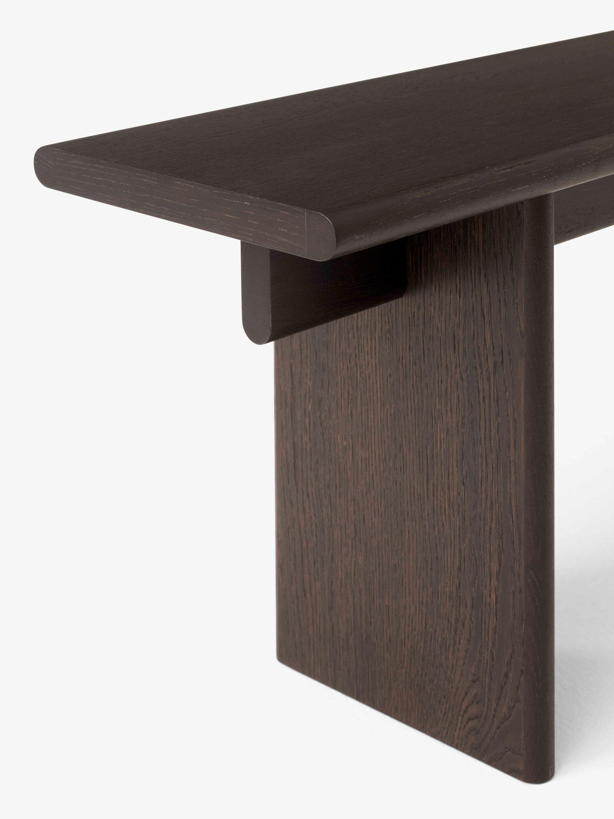 ITA bench dark oak wood