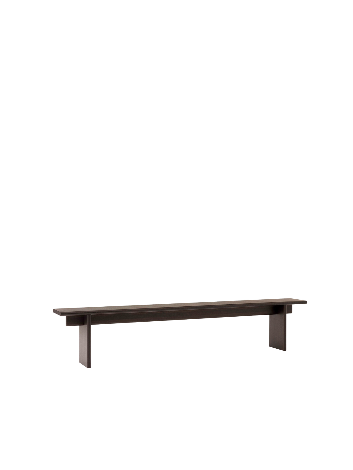 ITA bench dark oak wood