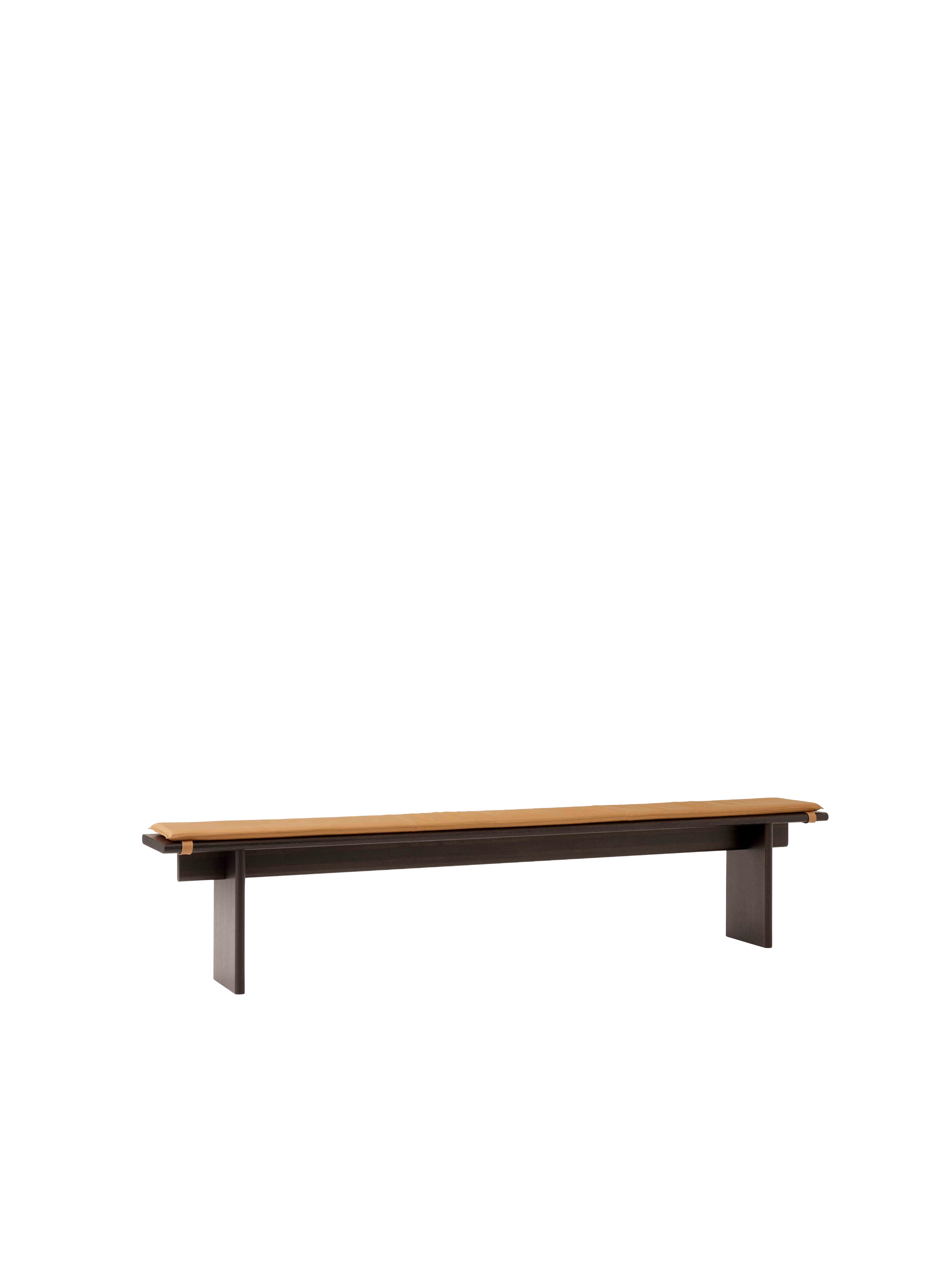 ITA bench dark oak wood