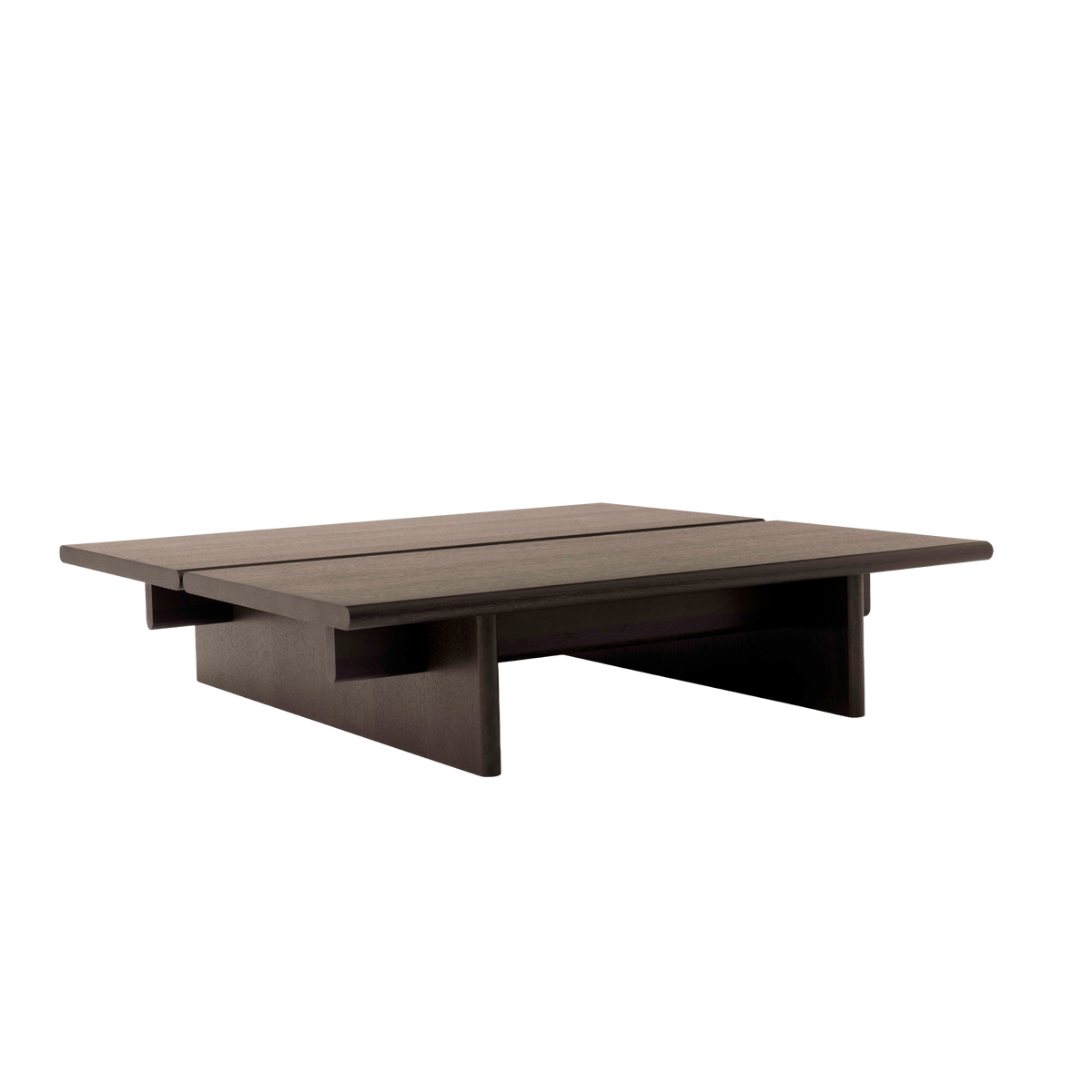 ITA coffee table dark oak wood
