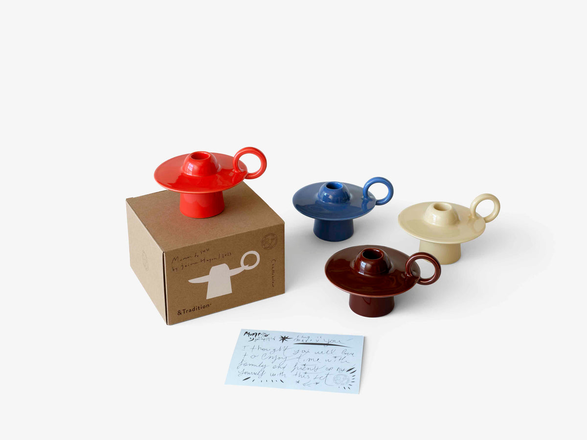 Candle holder MOMENTO JH39 red