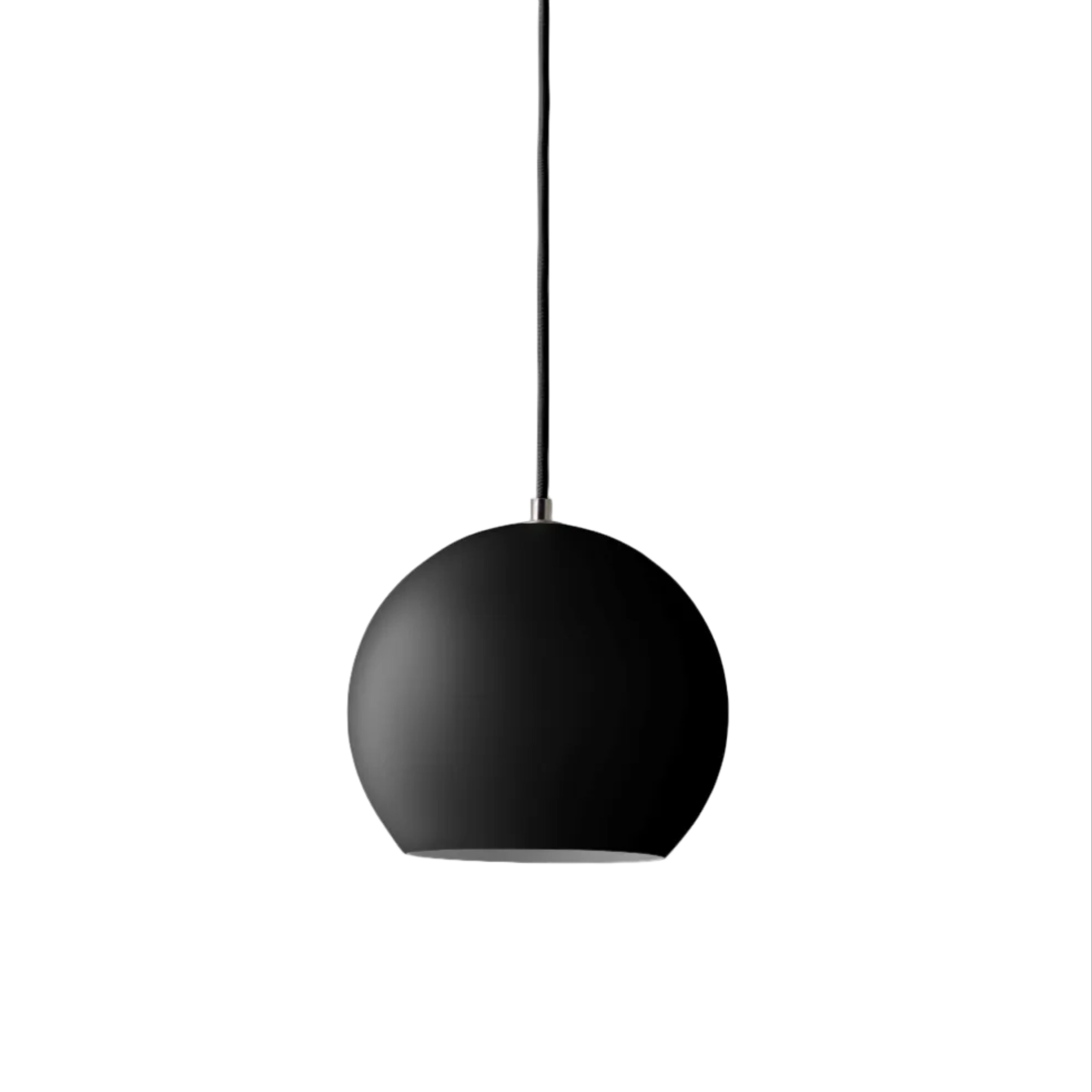 TOPAN VP6 Pendant Lamp with Matte Black Shade