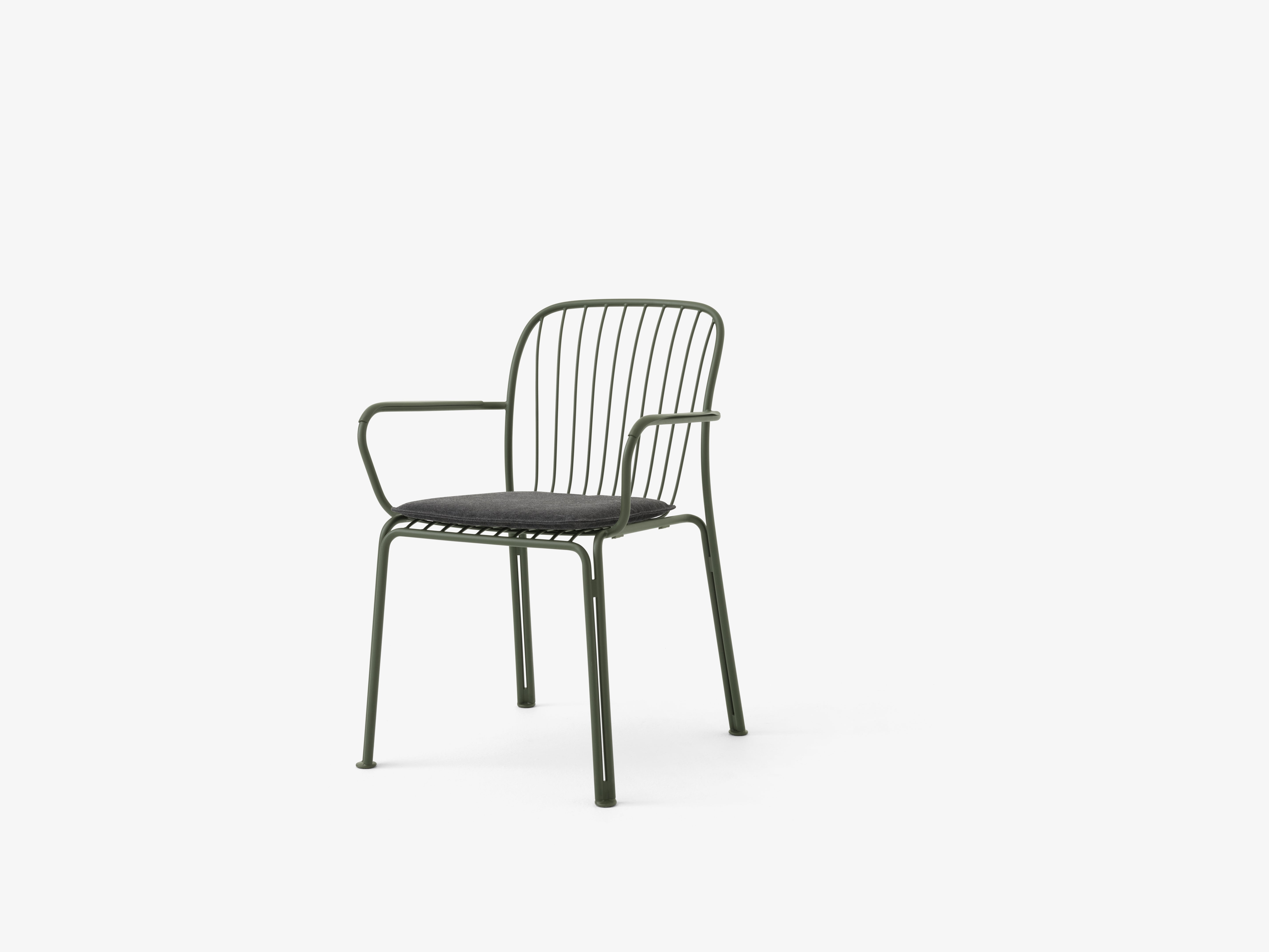 THORVALD SC95 Dark Green Outdoor Armchair