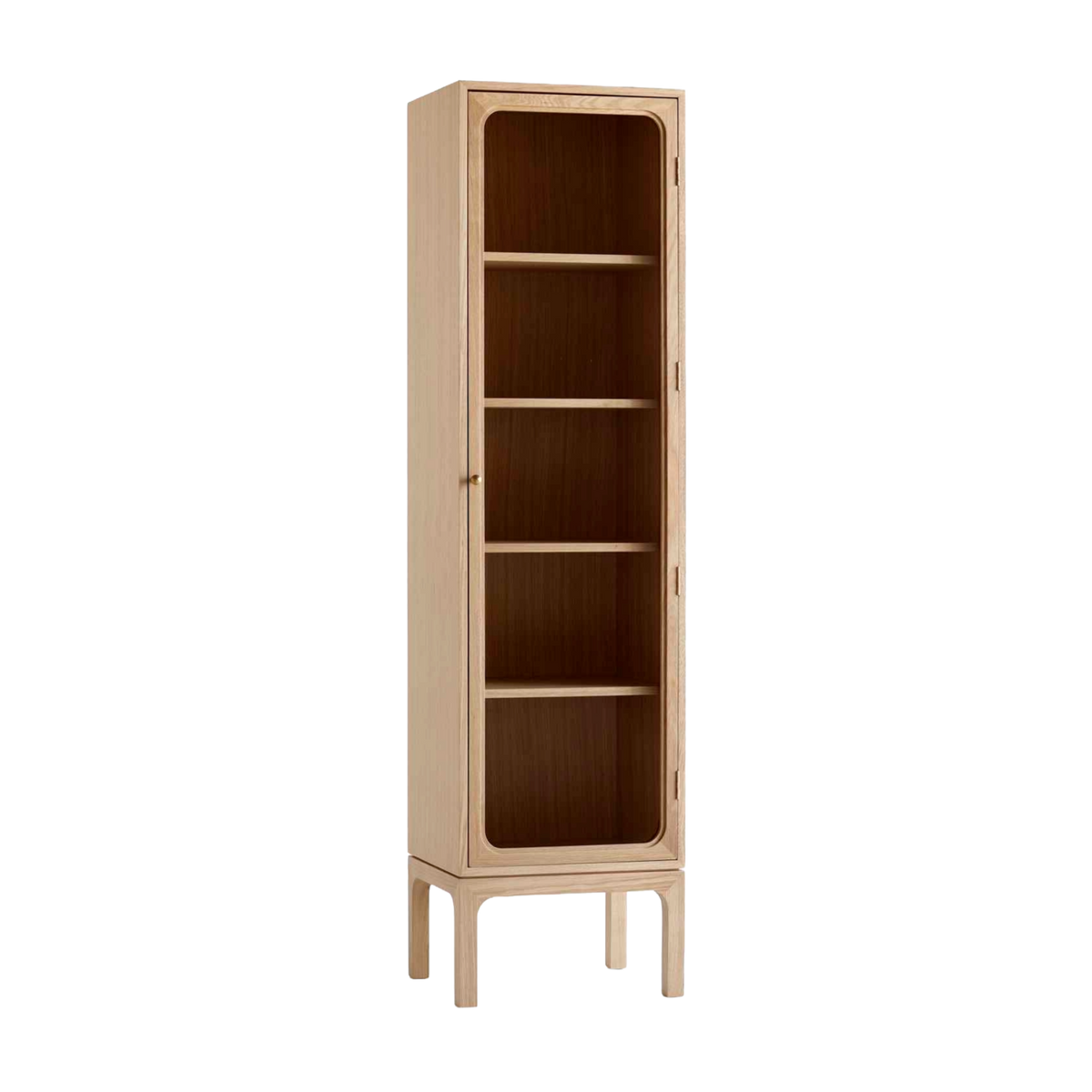 TRACE SC87 Display Cabinet lacquered oak