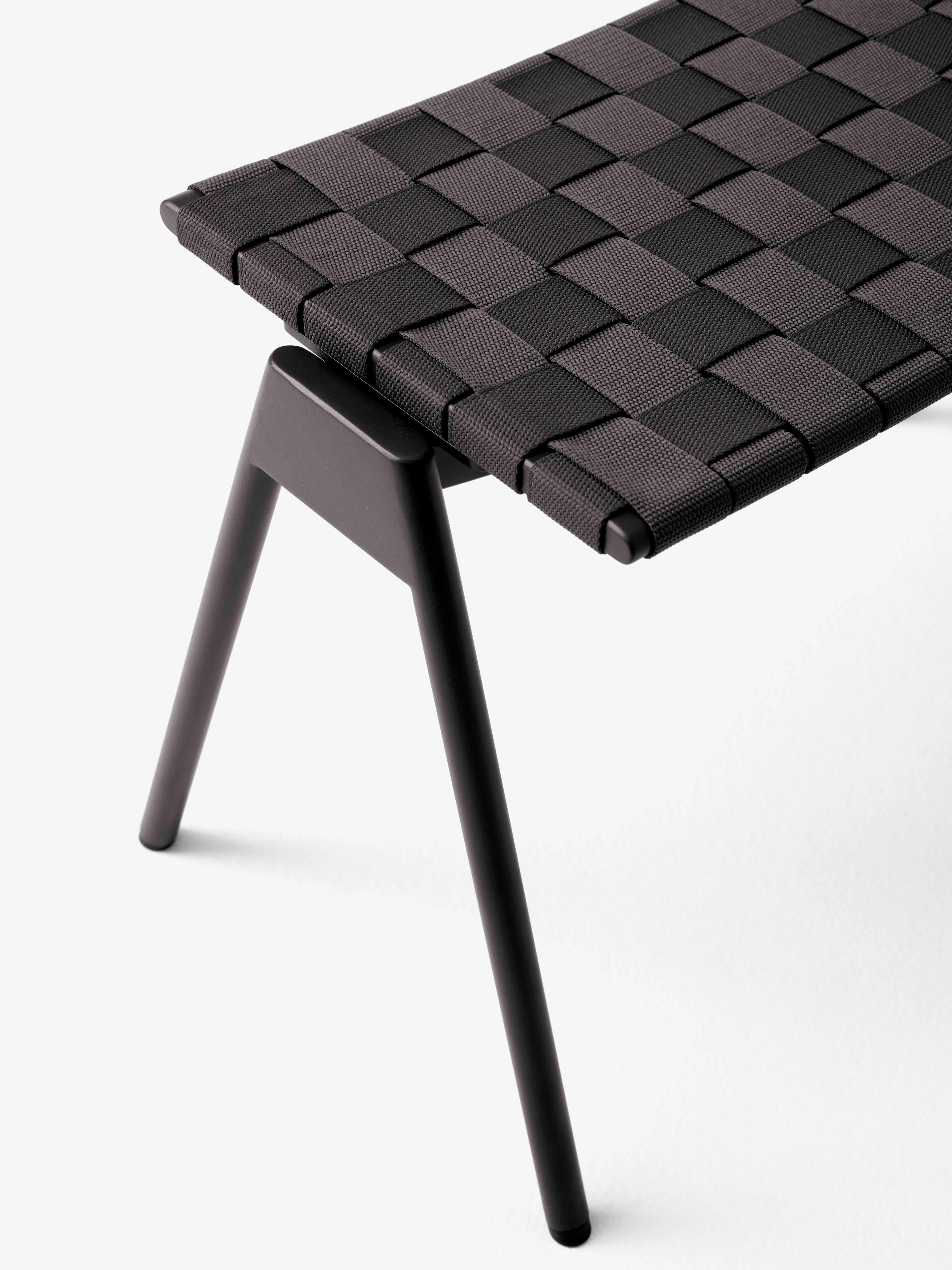 Outdoor footrest VILLE AV46 black