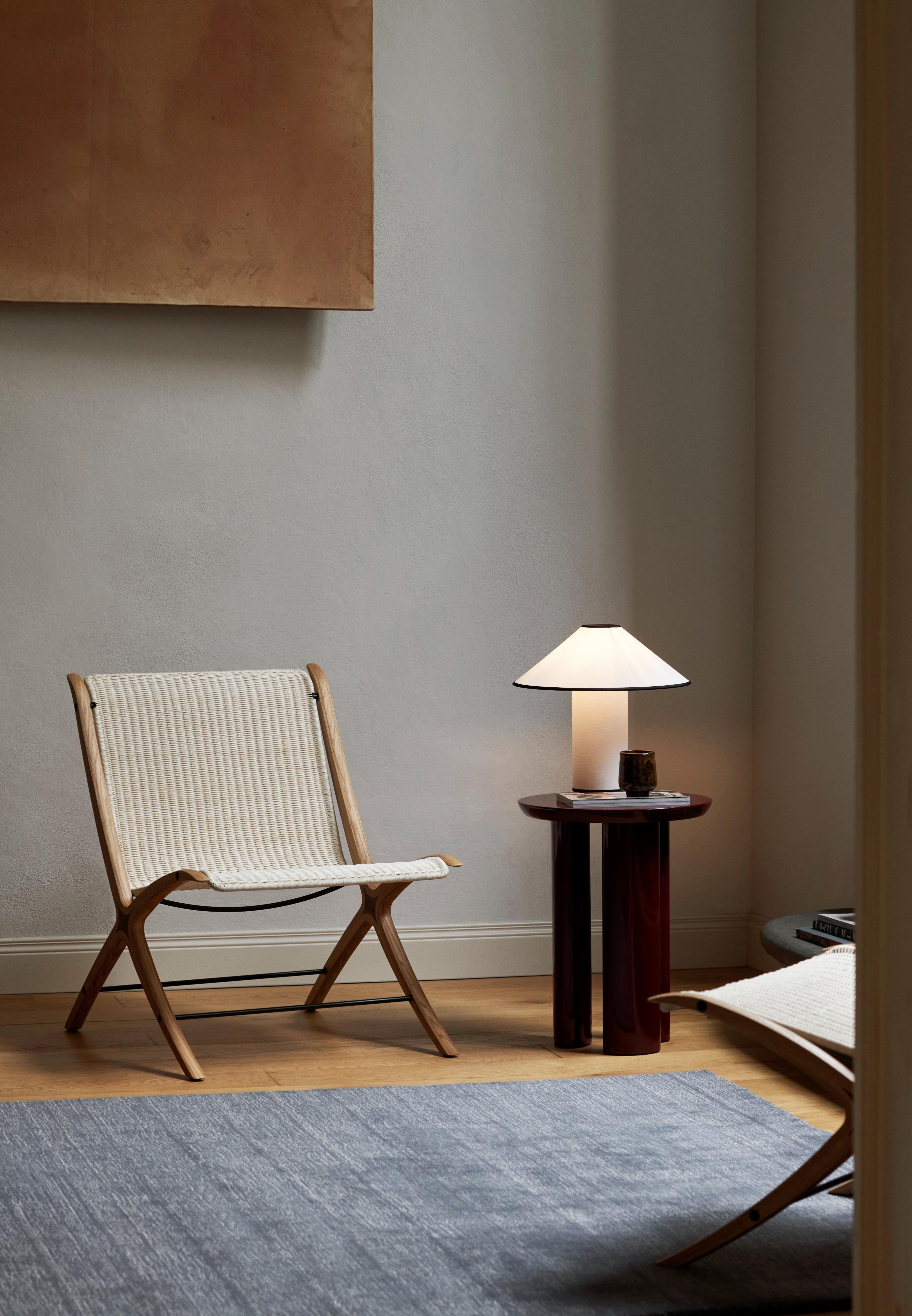 Chair X HM10 rattan seat with wooden base