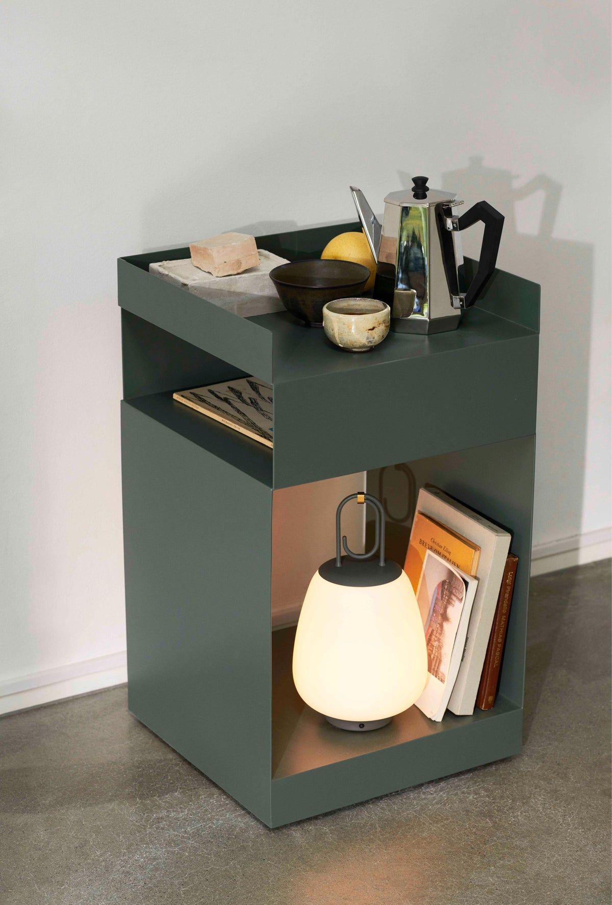 Rotate SC73 Rolling Cabinet, Military Green