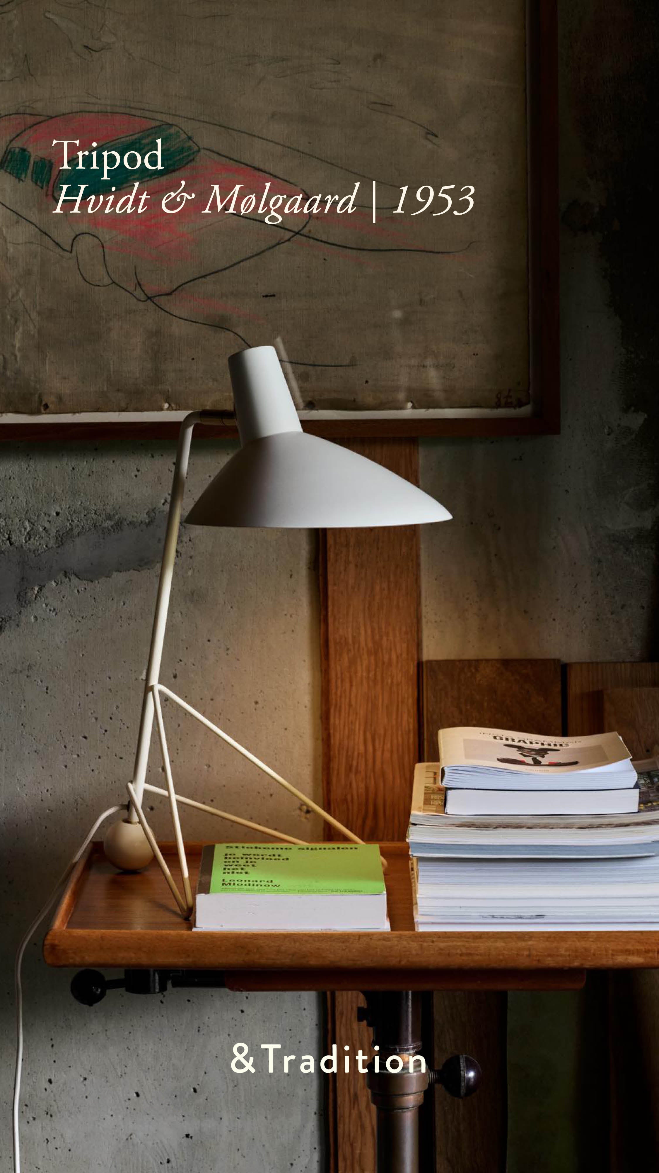 TRIPOD HM8 Floor Lamp White