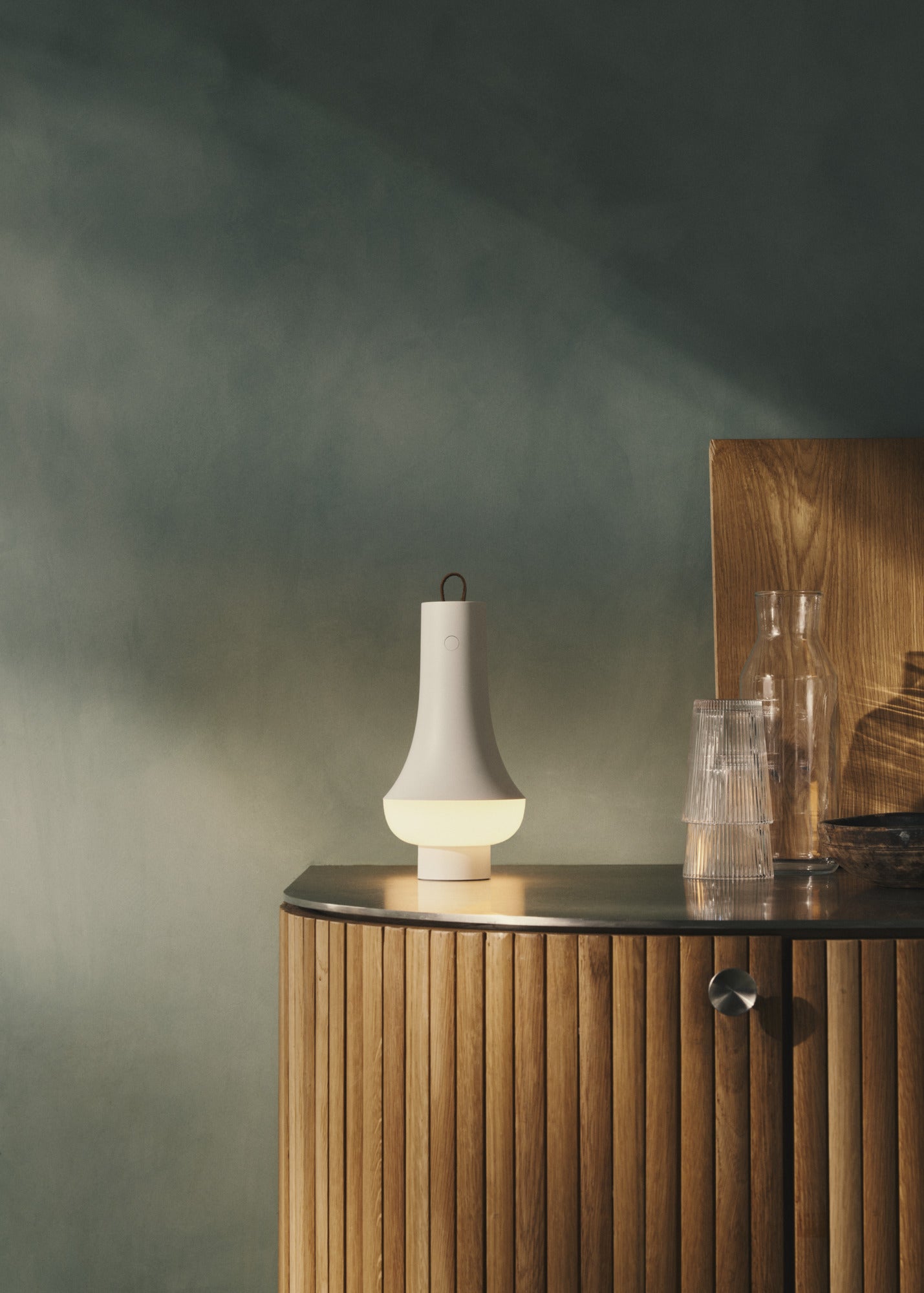 Tragbare Lampe TOMOSHI weiß