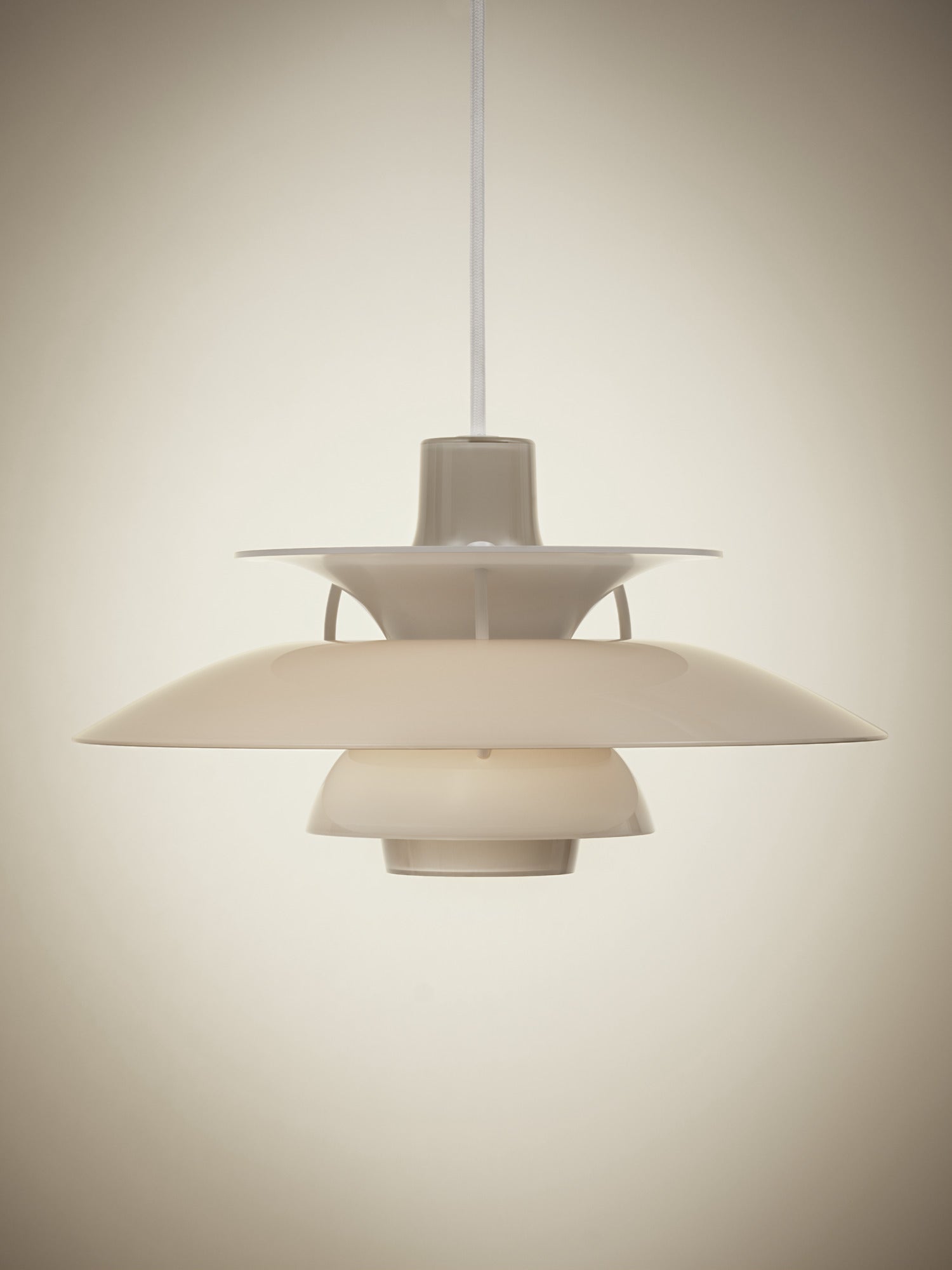 Hanging lamp PH 5 OPAL beige