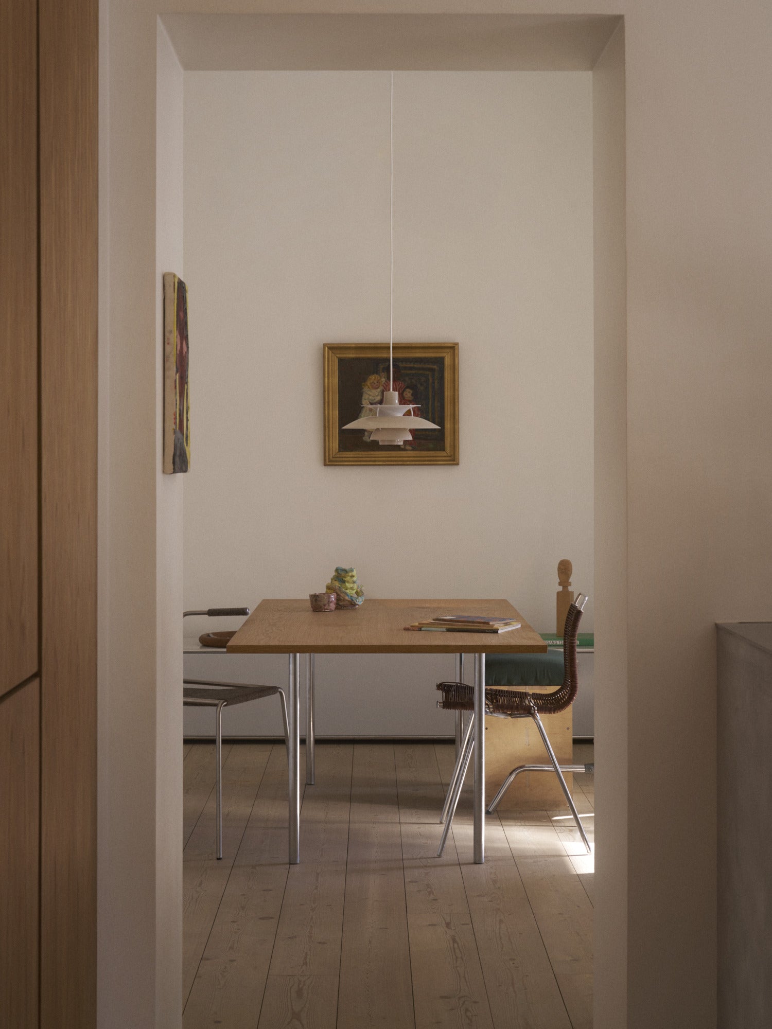 Hanging lamp PH 5 OPAL beige