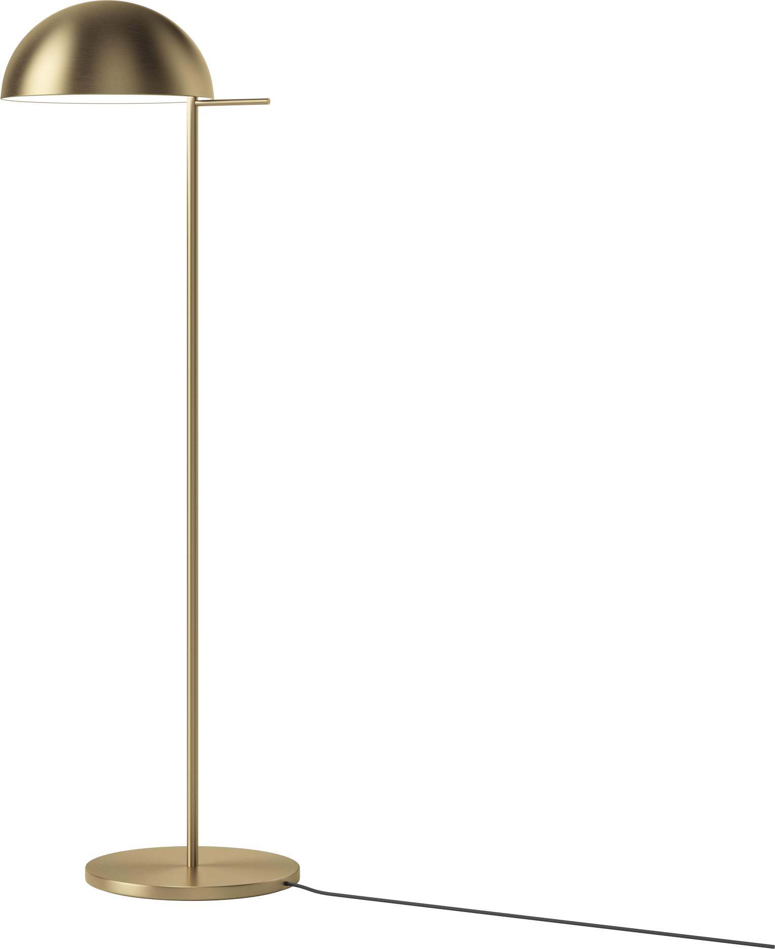 Aluna floor lamp ancient brass