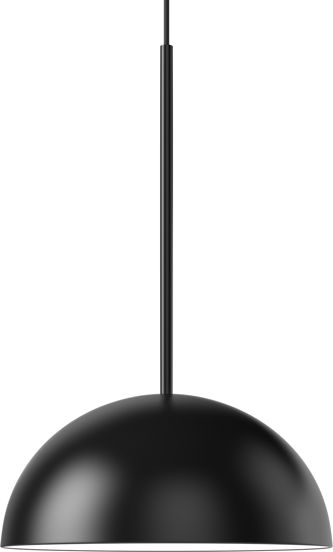 Aluna black hanging lamp