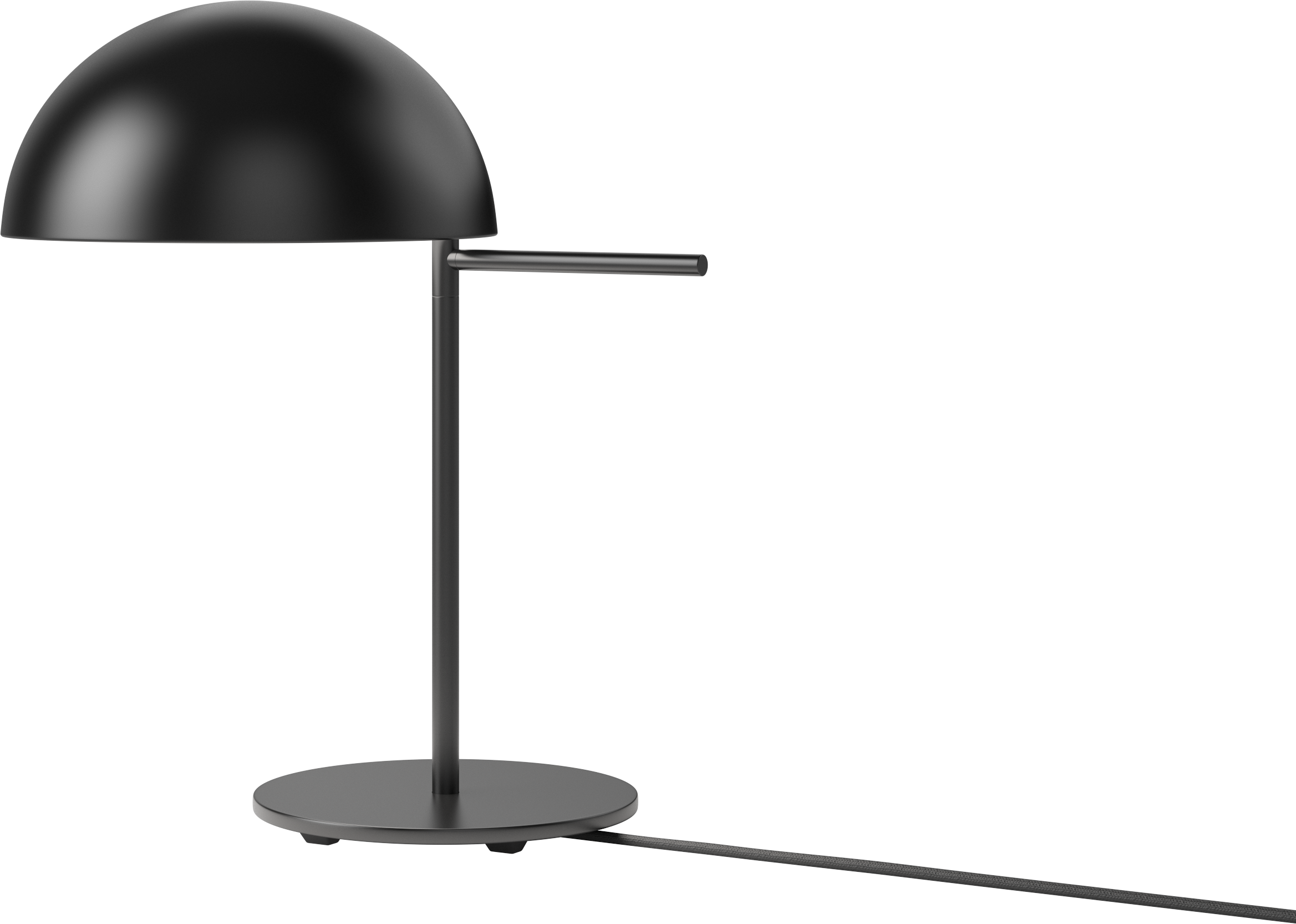 Aluna black table lamp