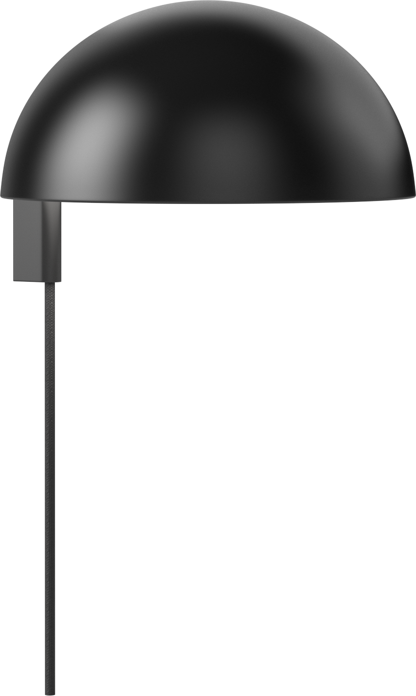 Aluna black wall lamp