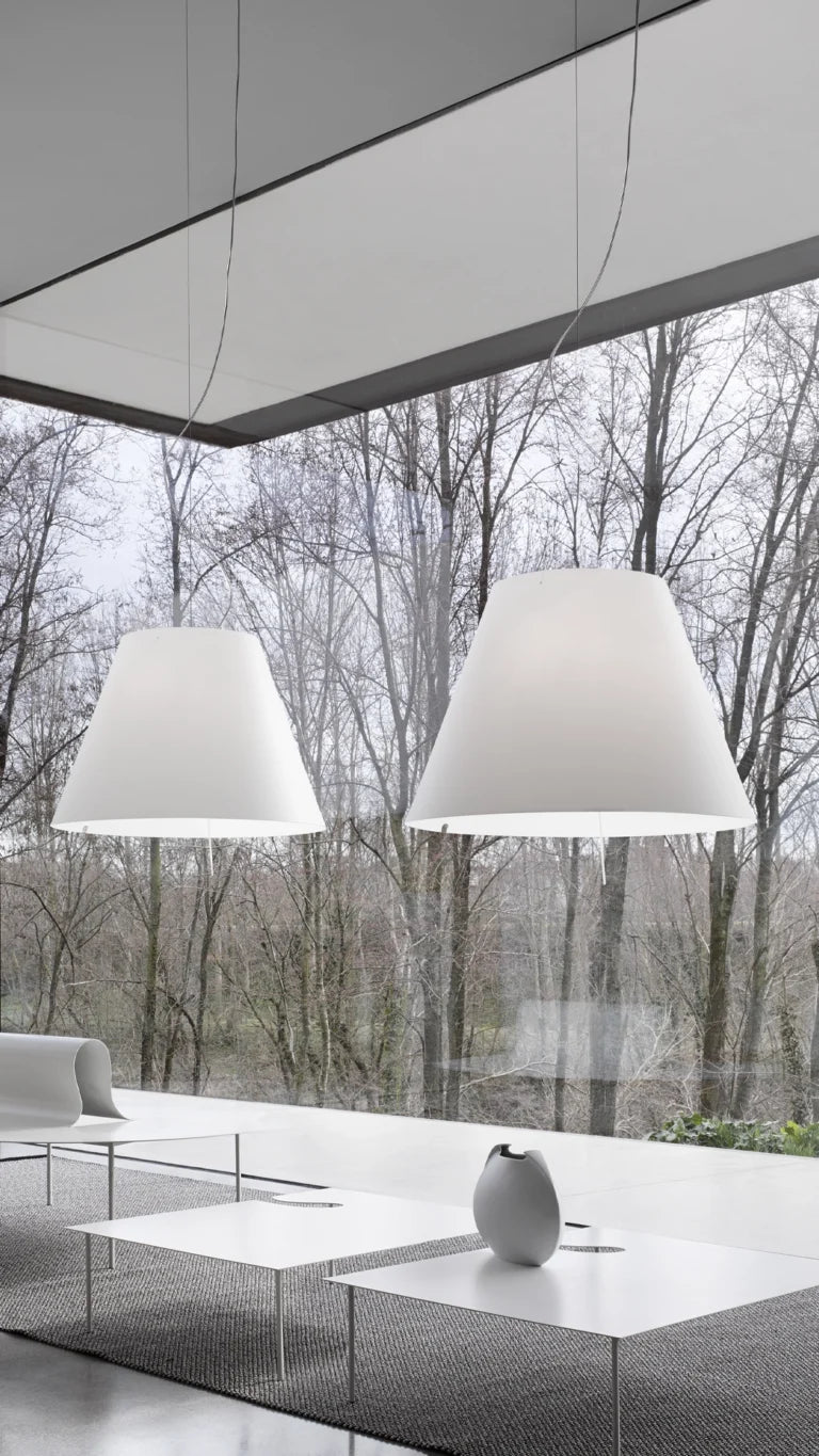 Grande Costanza White hanging lamp