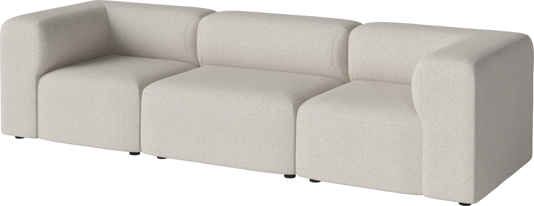 3-module sofa upholstered angle