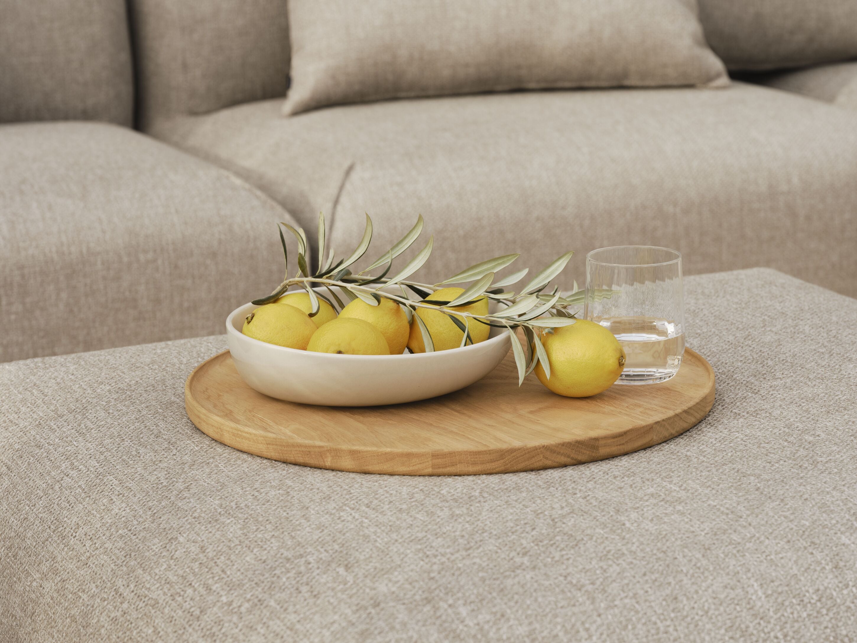 Modular sofa ARKE - left -handed upholstered module