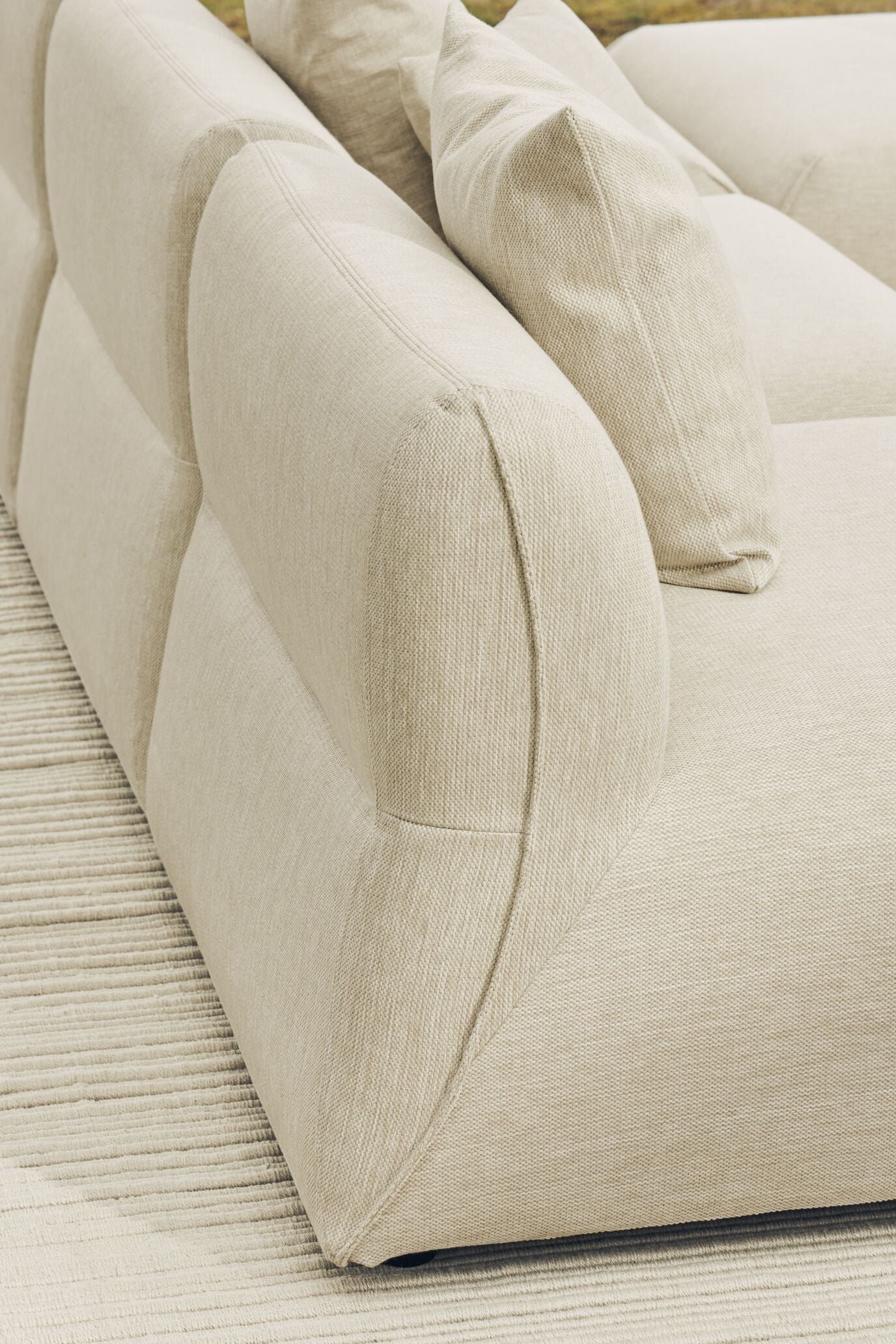 Modular sofa ARKE - left -handed upholstered module