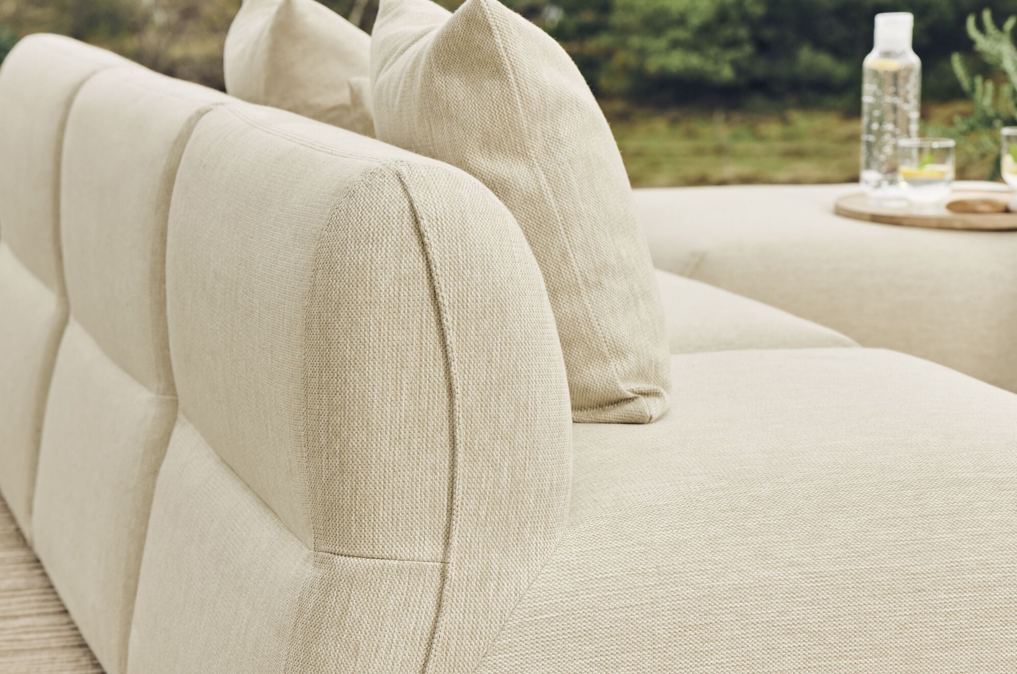 Modular sofa ARKE - left -handed upholstered module