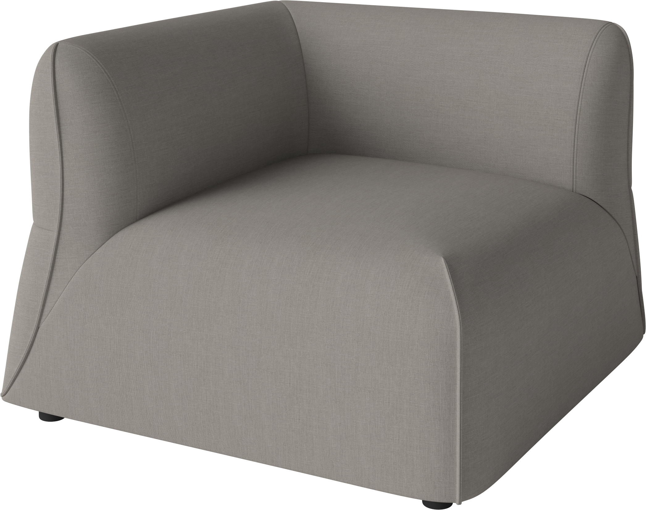 Modular sofa ARKE - left -handed upholstered module