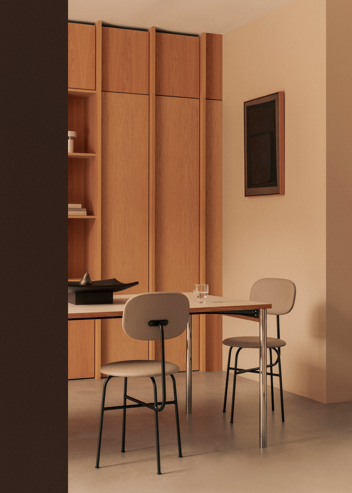 AFTEROOM PLUS upholstered chair black