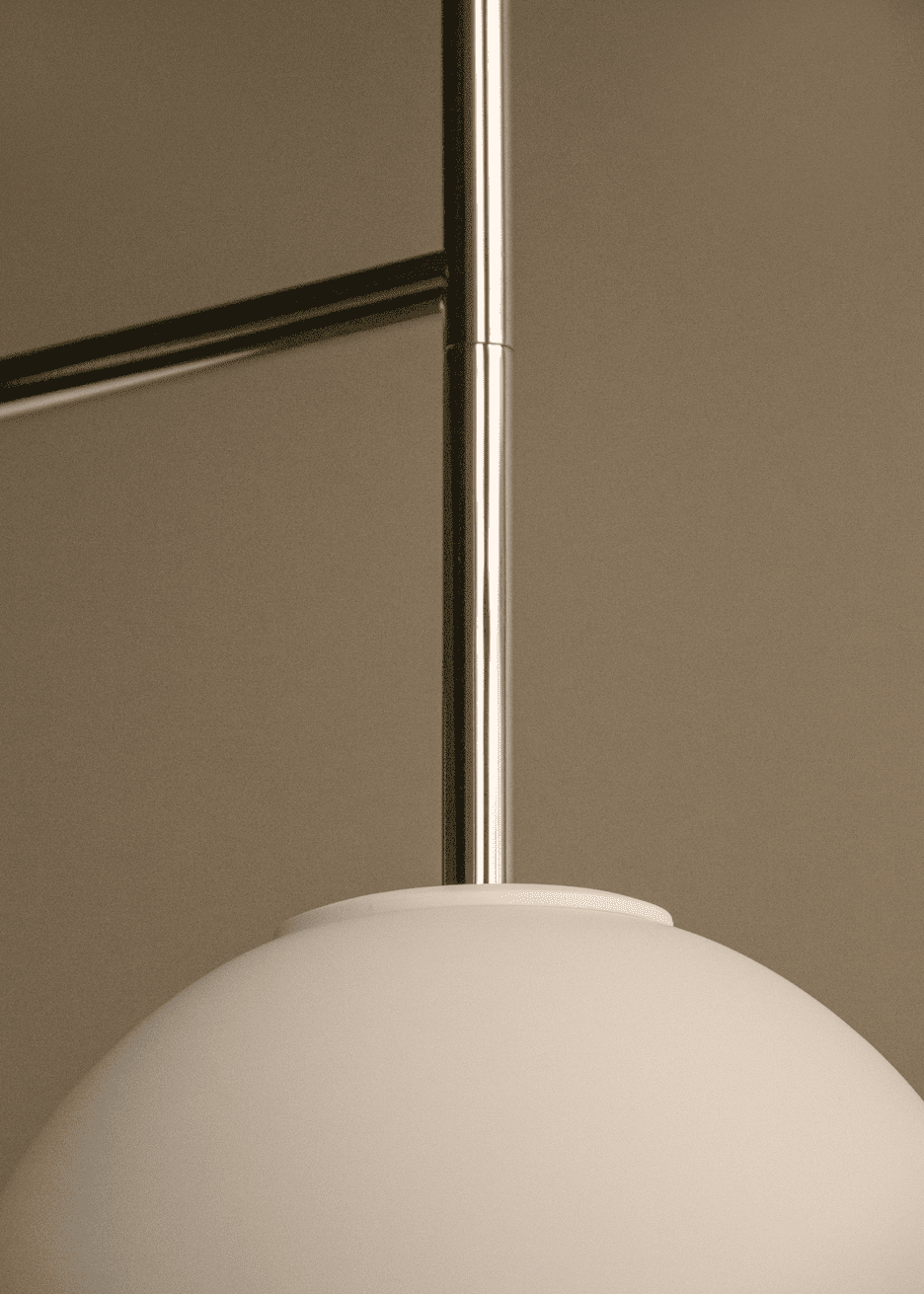 Lampa ścienna TR BULB mosiądz