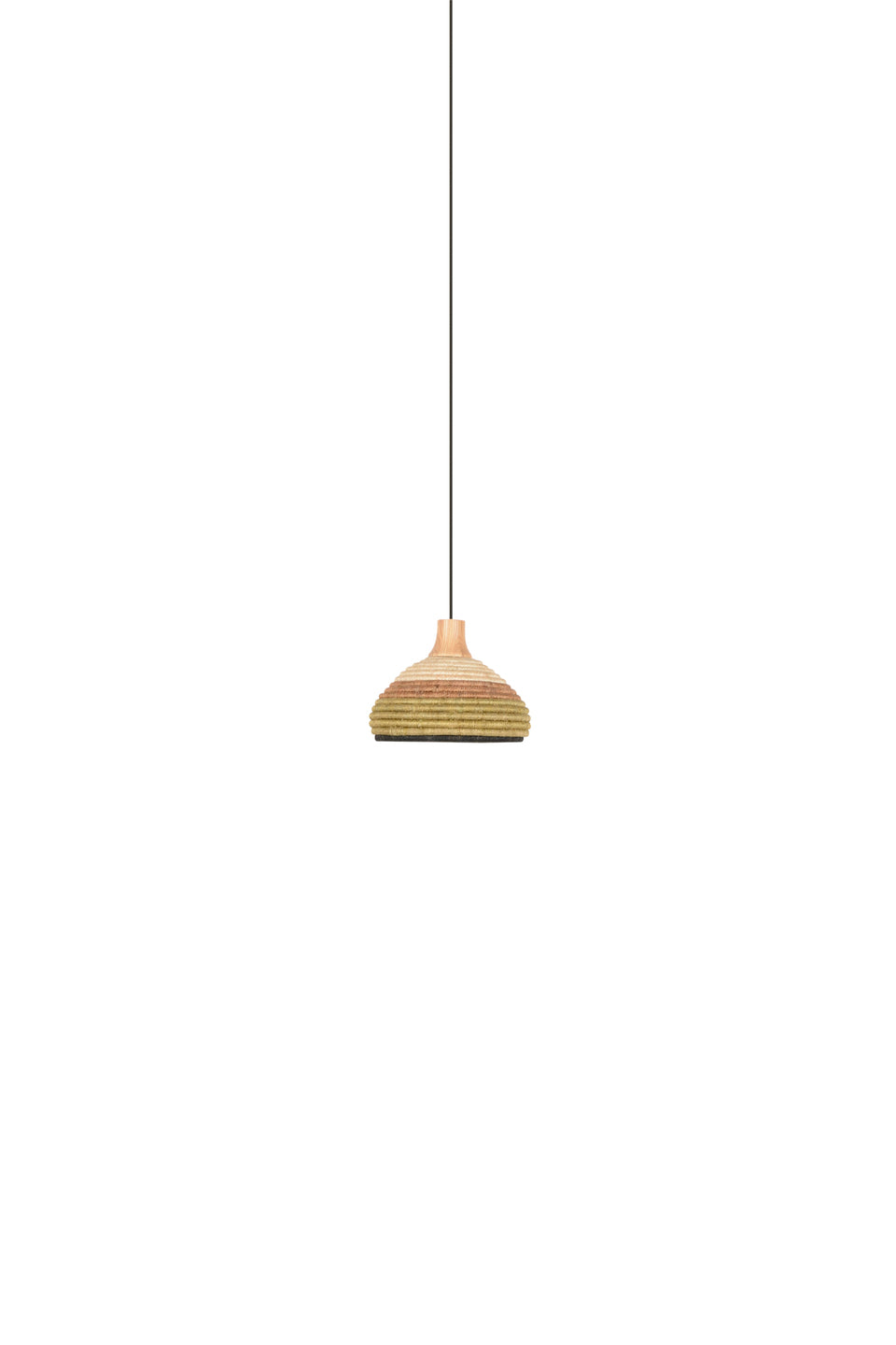 Green grass hanging lamp