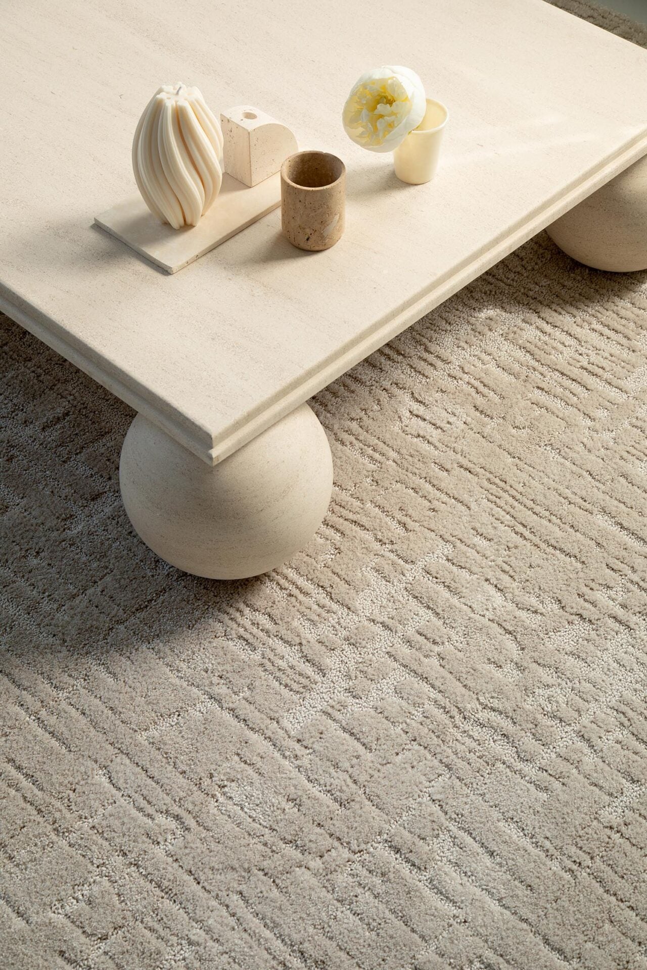 Twinet urban beige rug [Julia]